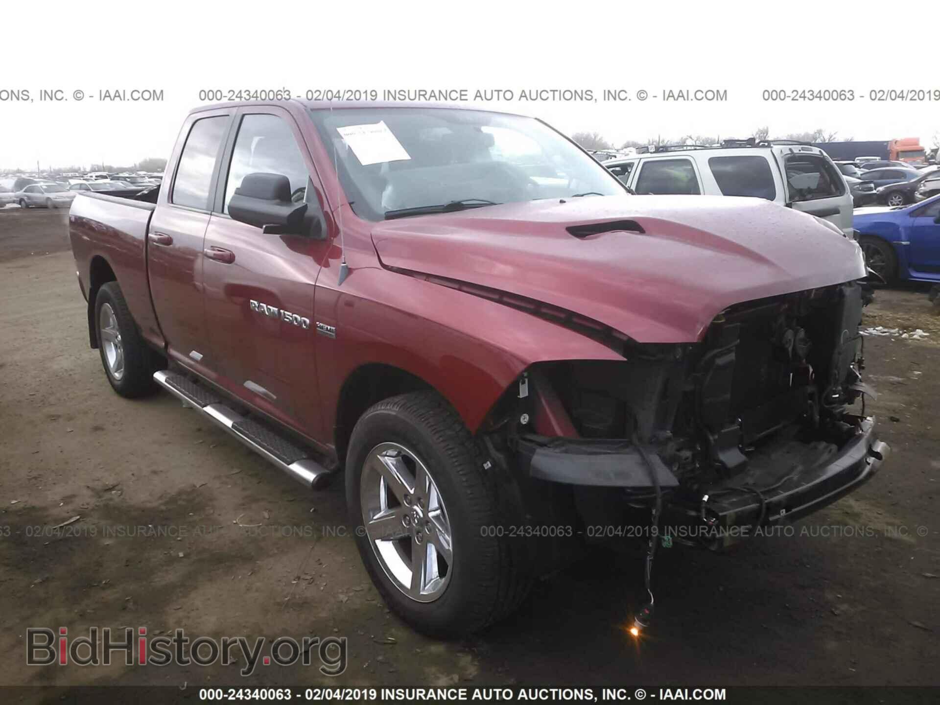 Фотография 1C6RD7HT1CS154283 - DODGE RAM 1500 2012