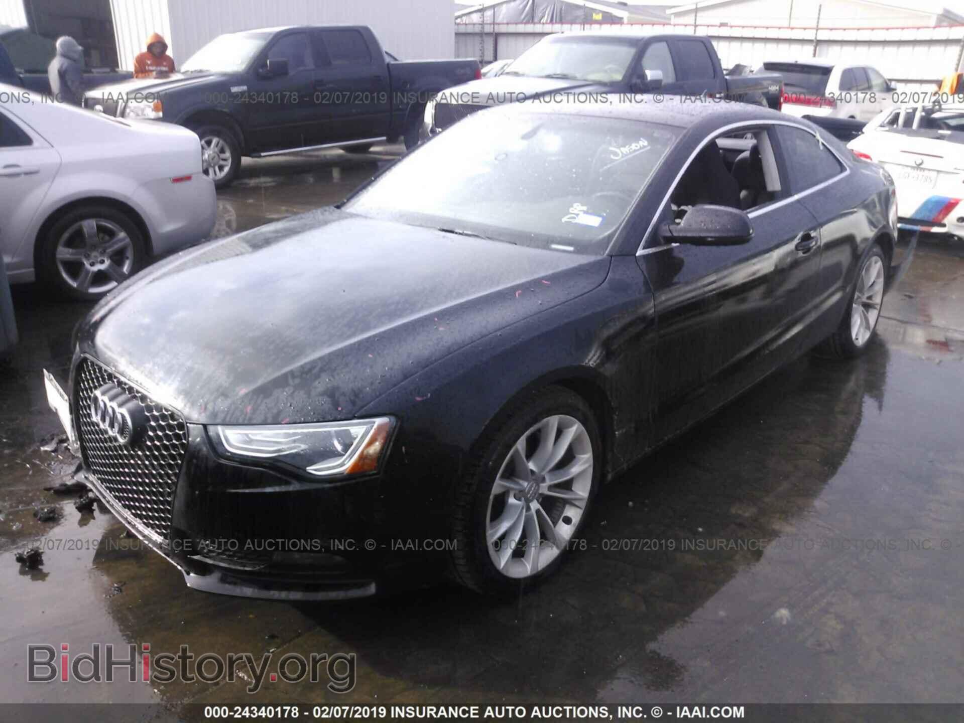 2013 AUDI A5 - VIN: WAULFAFR3DA079300 - Фото 2
