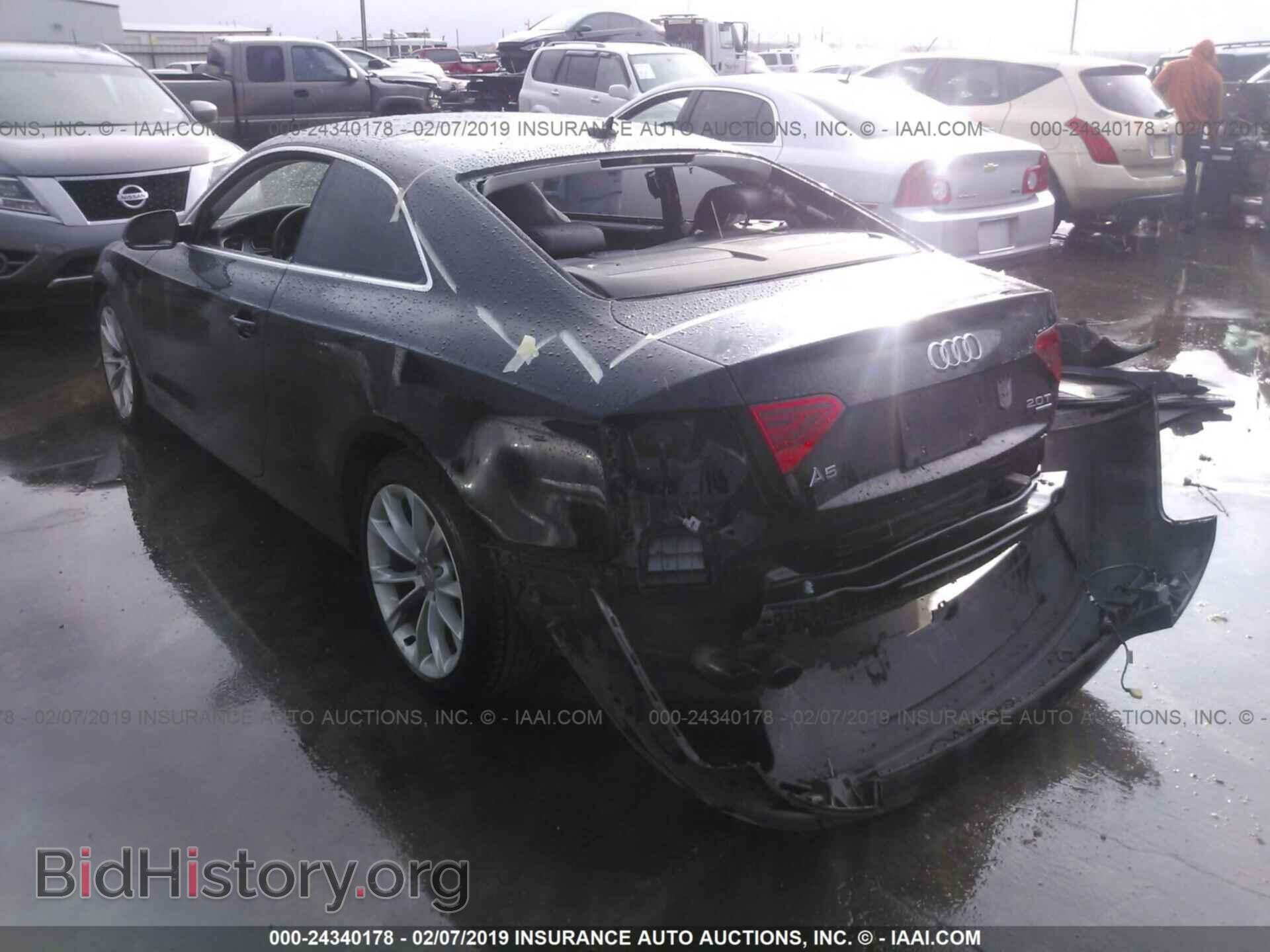 2013 AUDI A5 - VIN: WAULFAFR3DA079300 - Фото 3