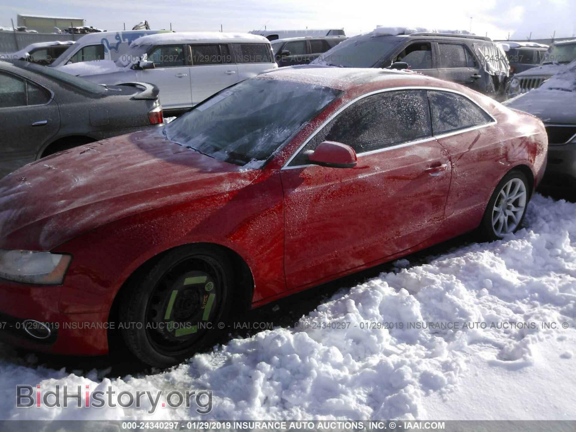 2011 AUDI A5 - VIN: WAUCFAFR8BA015928 - Фото 2