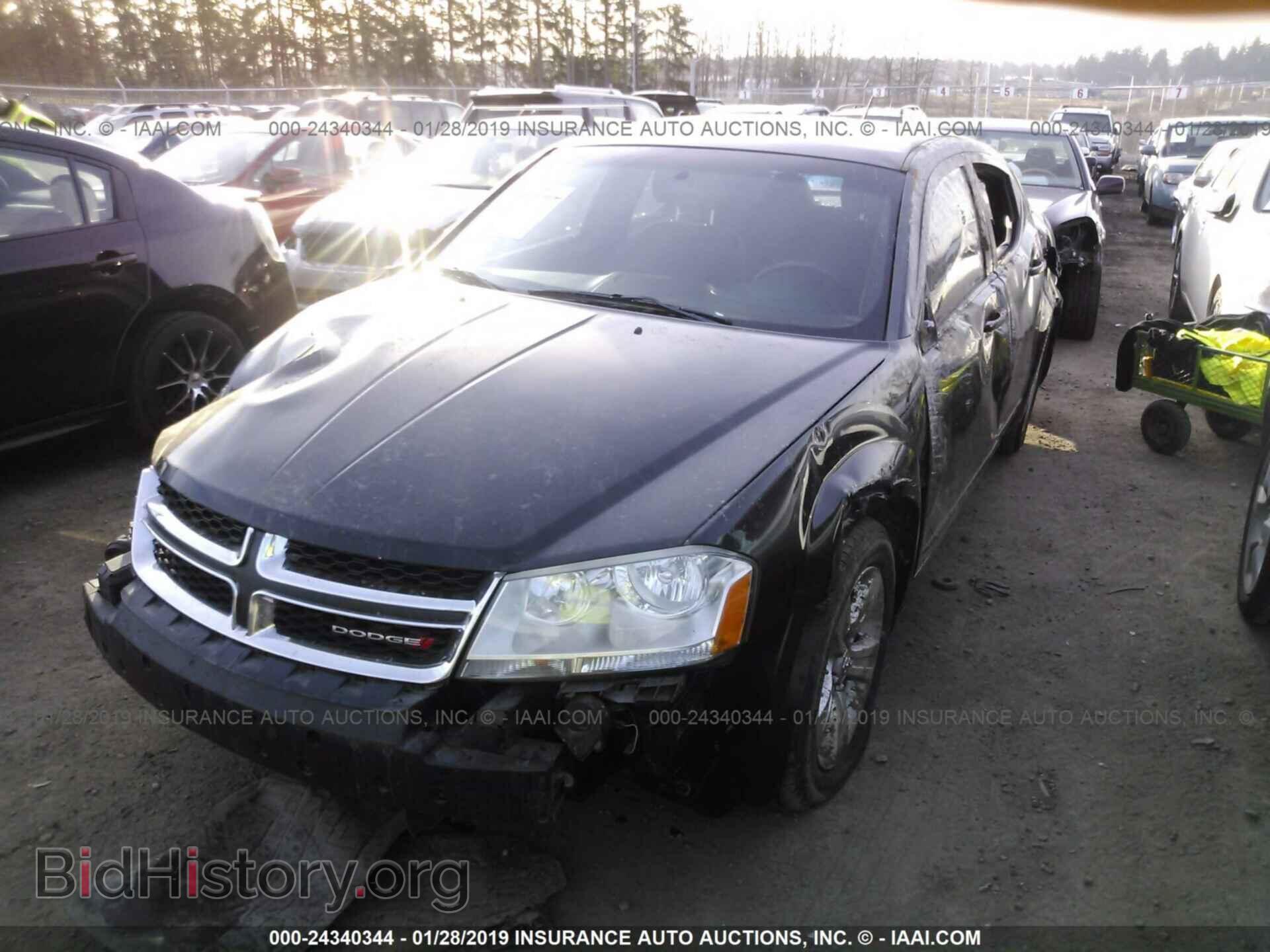 2012 DODGE AVENGER - VIN: 1C3CDZAG5CN269866 - Фото 2