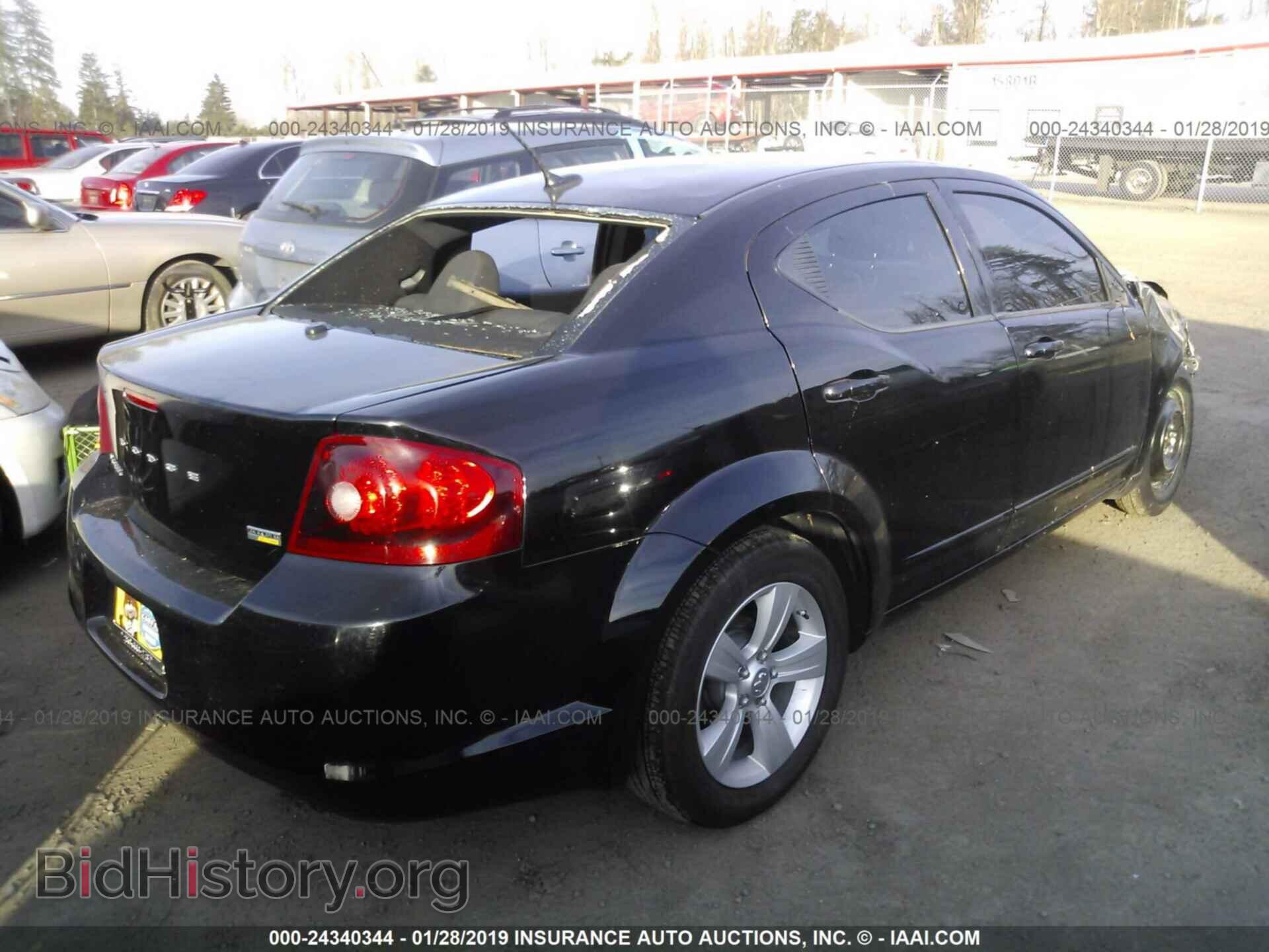 2012 DODGE AVENGER - VIN: 1C3CDZAG5CN269866 - Фото 4