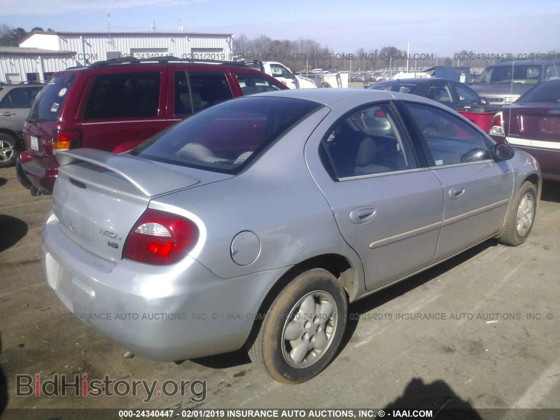 2004 DODGE NEON - VIN: 1B3ES56C54D593837 - Фото 4