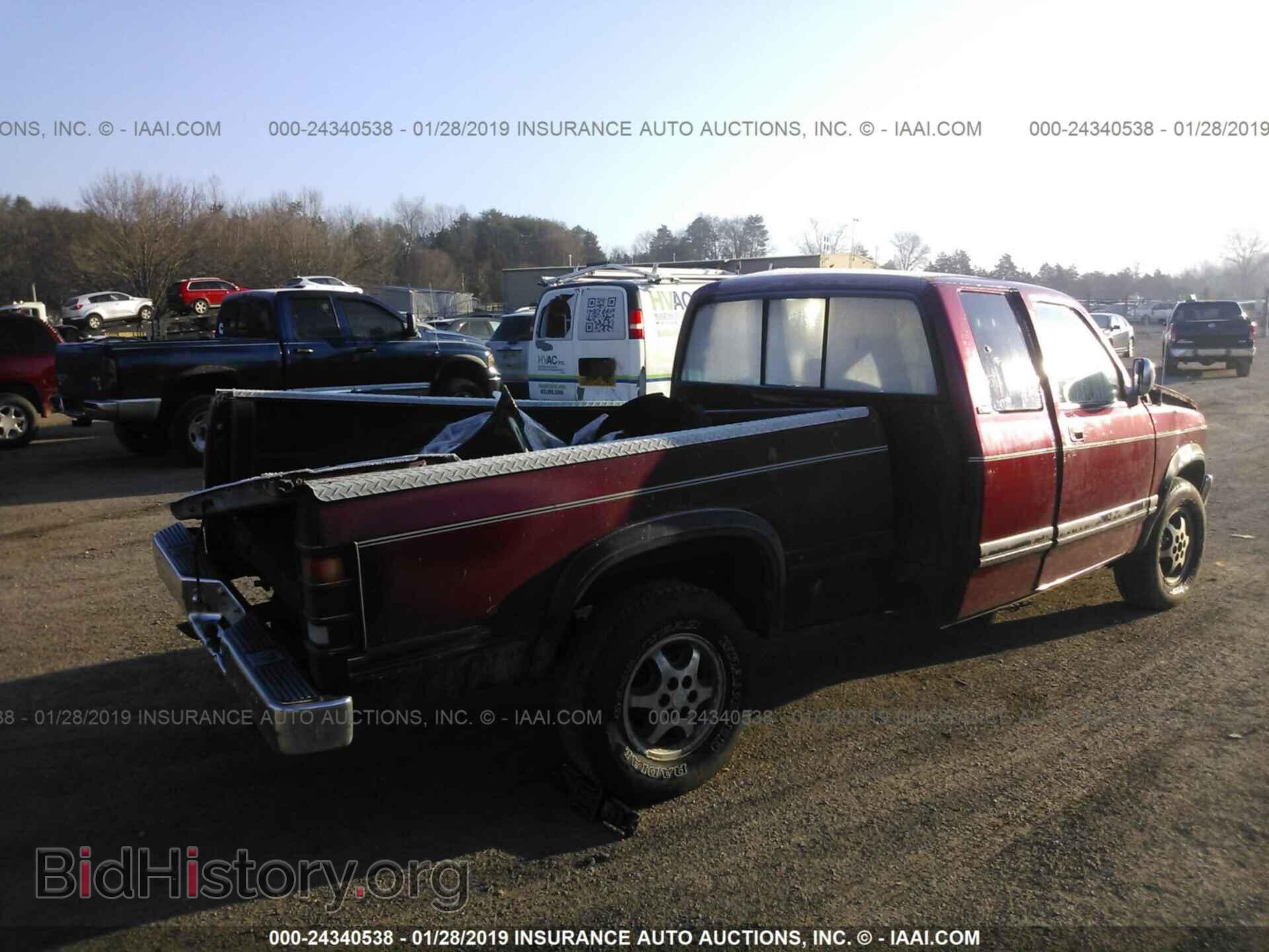 1996 DODGE DAKOTA - VIN: 1B7GG23Y1TS630688 - Фото 4