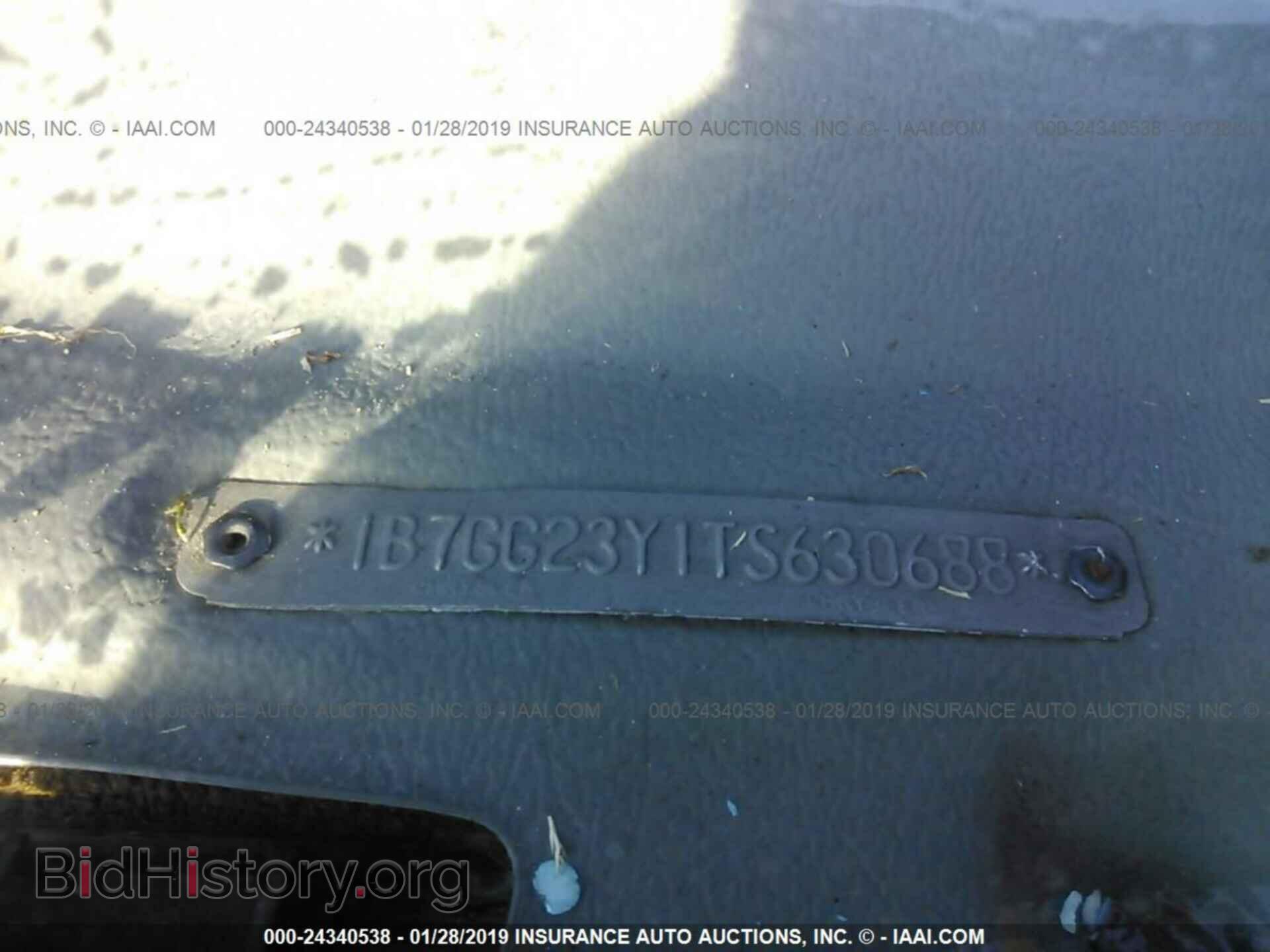 1996 DODGE DAKOTA - VIN: 1B7GG23Y1TS630688 - Фото 9