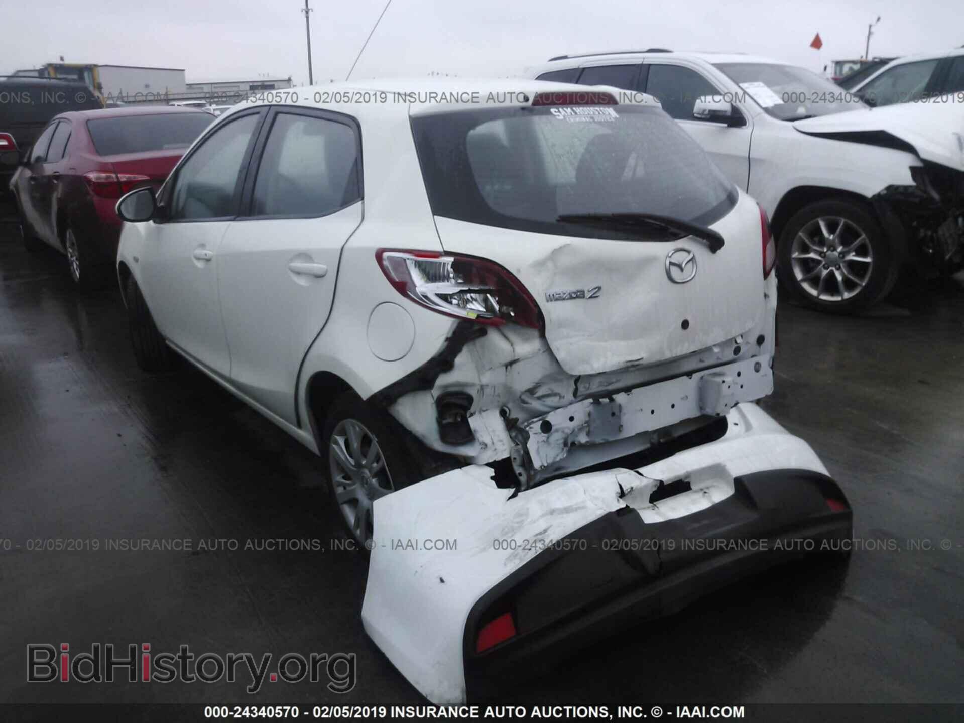 2014 MAZDA MAZDA2 - VIN: JM1DE1KY1E0184643 - Photo 3