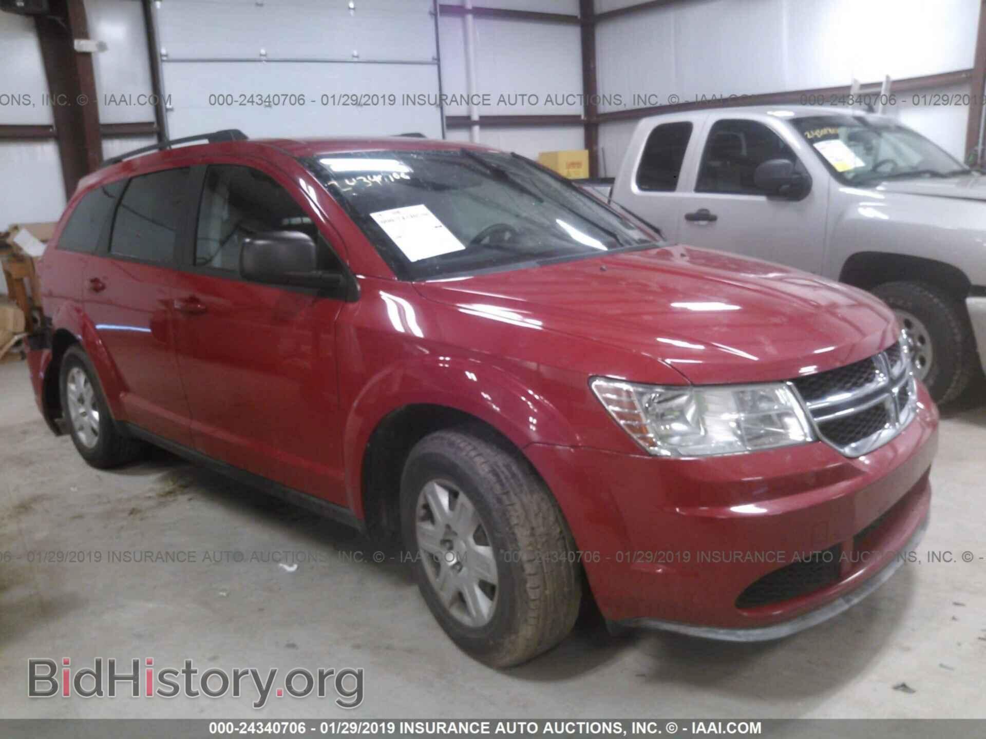 Photo 3C4PDCAB2CT241246 - DODGE JOURNEY 2012