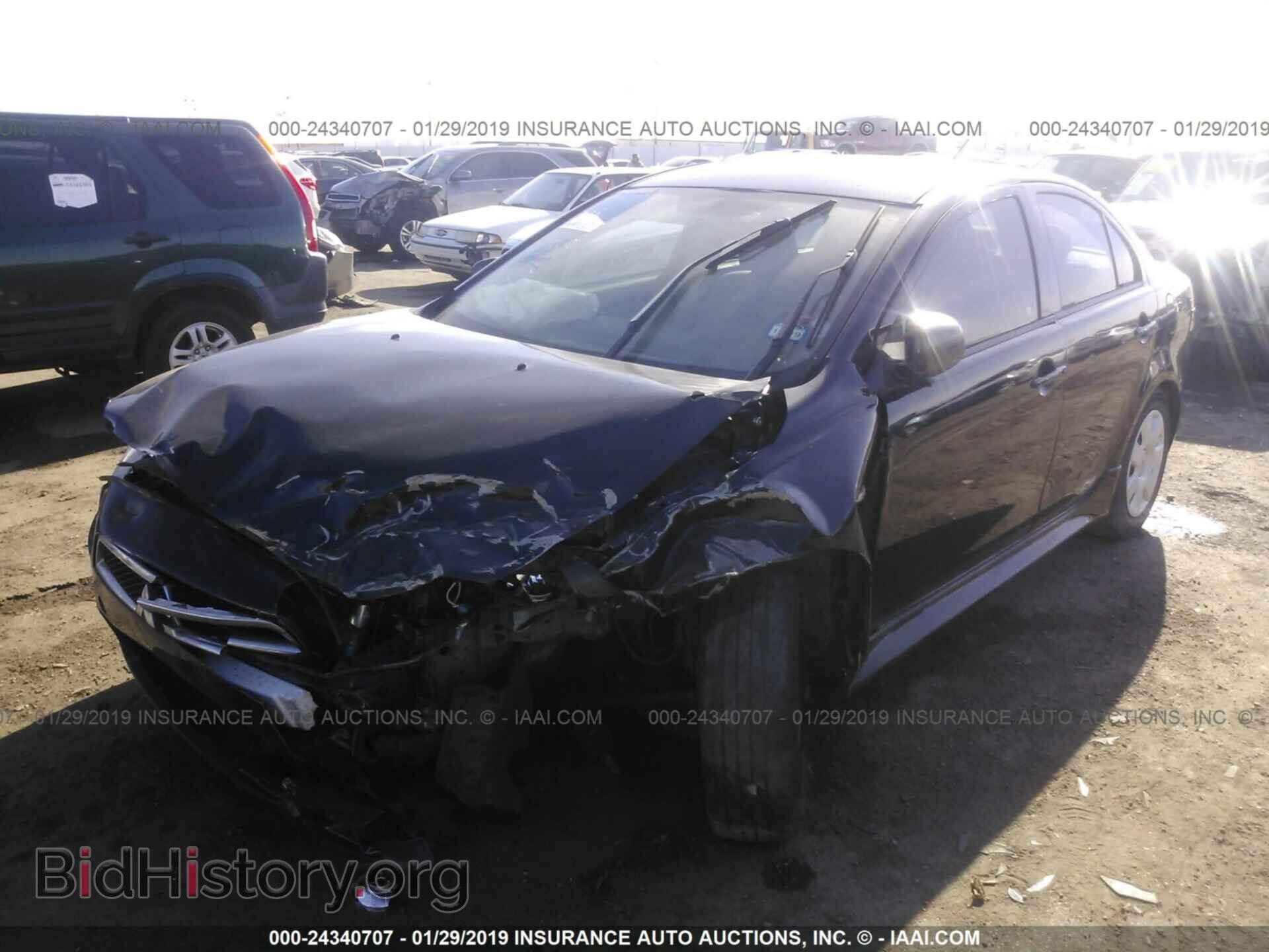 2011 MITSUBISHI LANCER - VIN: JA32U2FU2BU024233 - Фото 2