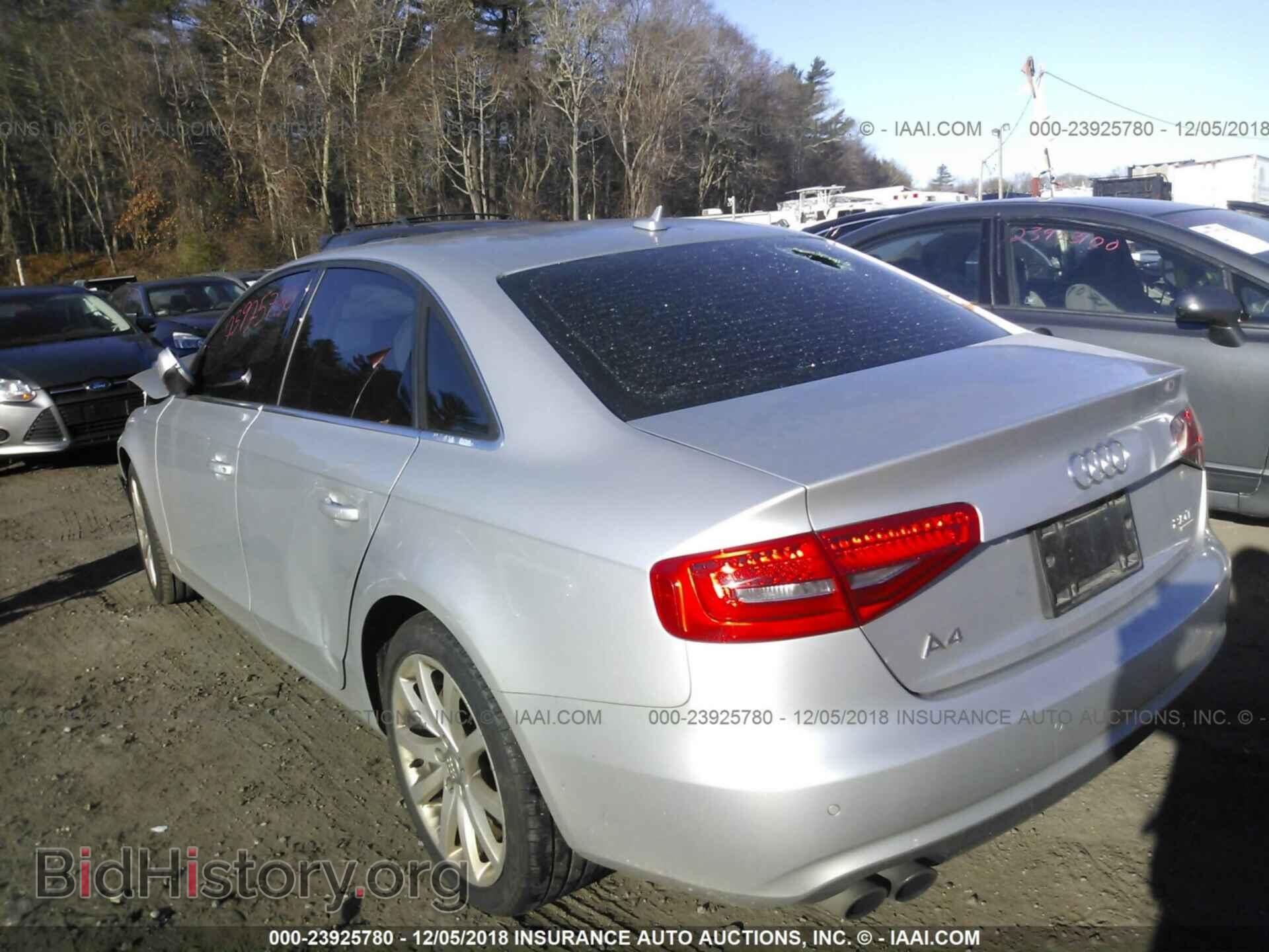 2013 AUDI A4 - VIN: WAUFFAFL2DN037766 - Фото 3