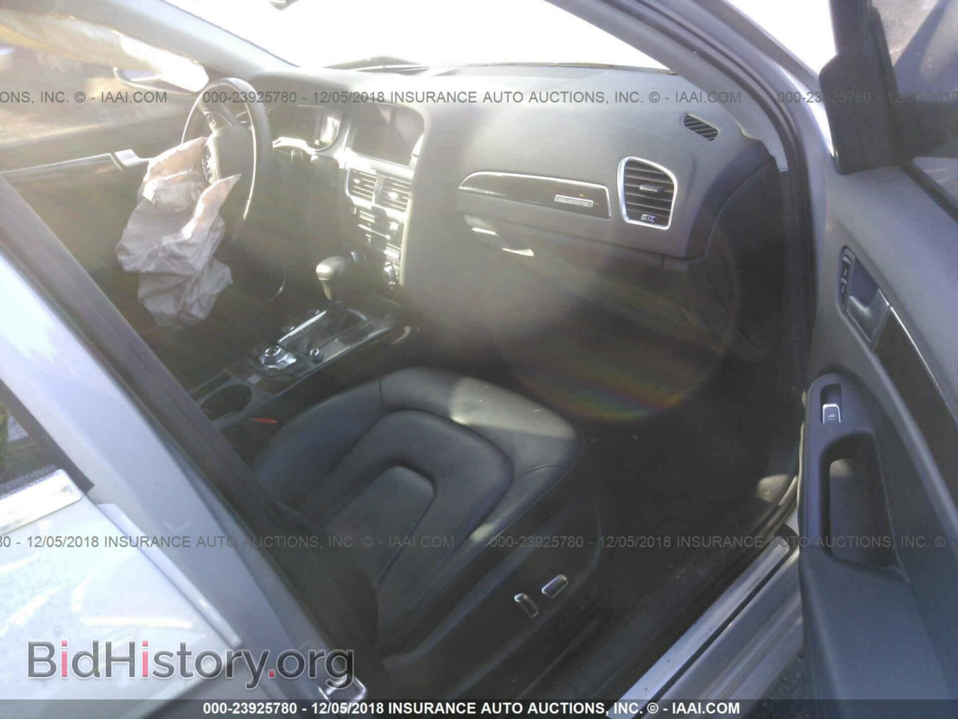 2013 AUDI A4 - VIN: WAUFFAFL2DN037766 - Фото 5