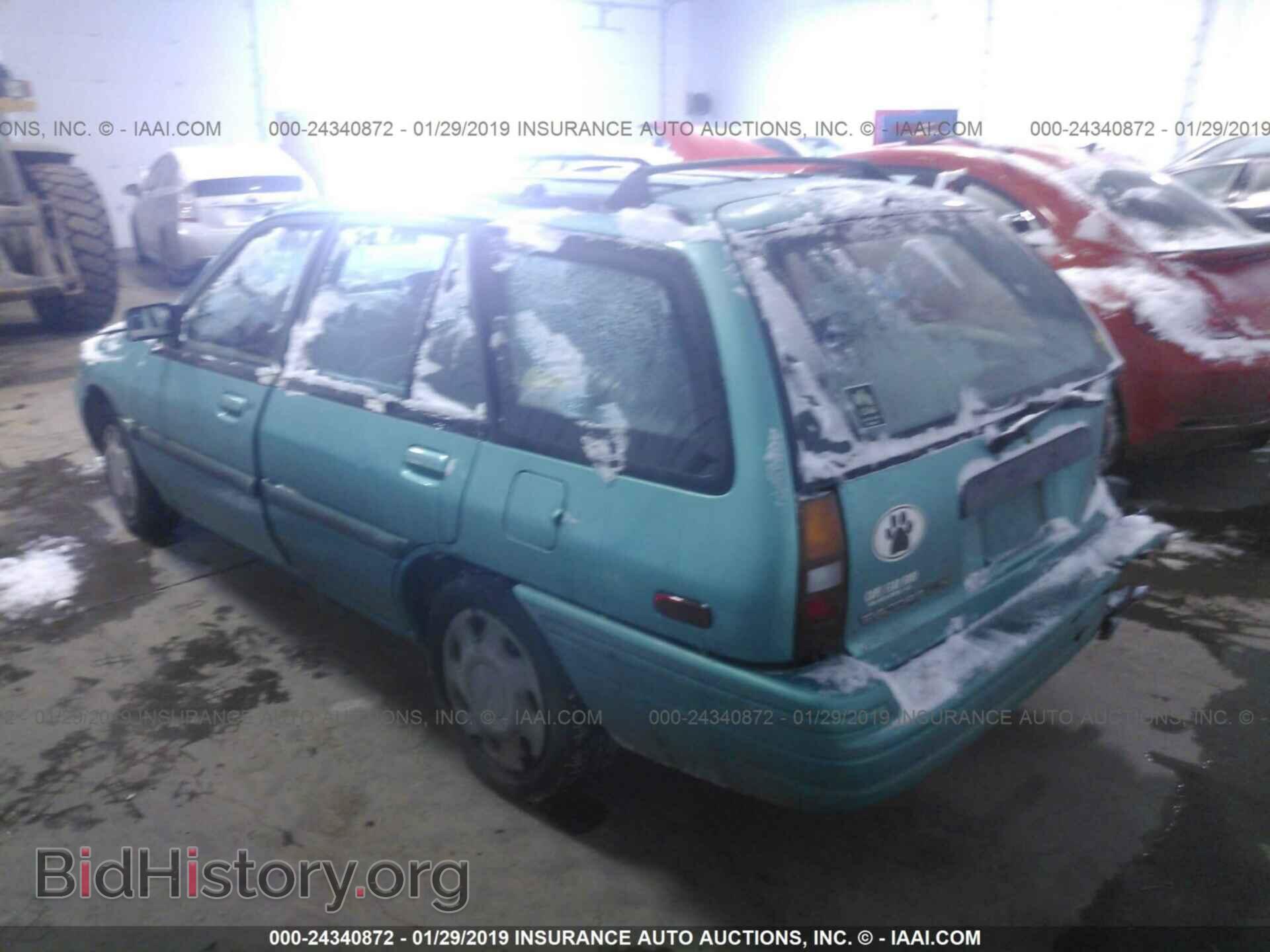 1996 FORD ESCORT - VIN: 1FASP15J0TW165422 - Фото 3