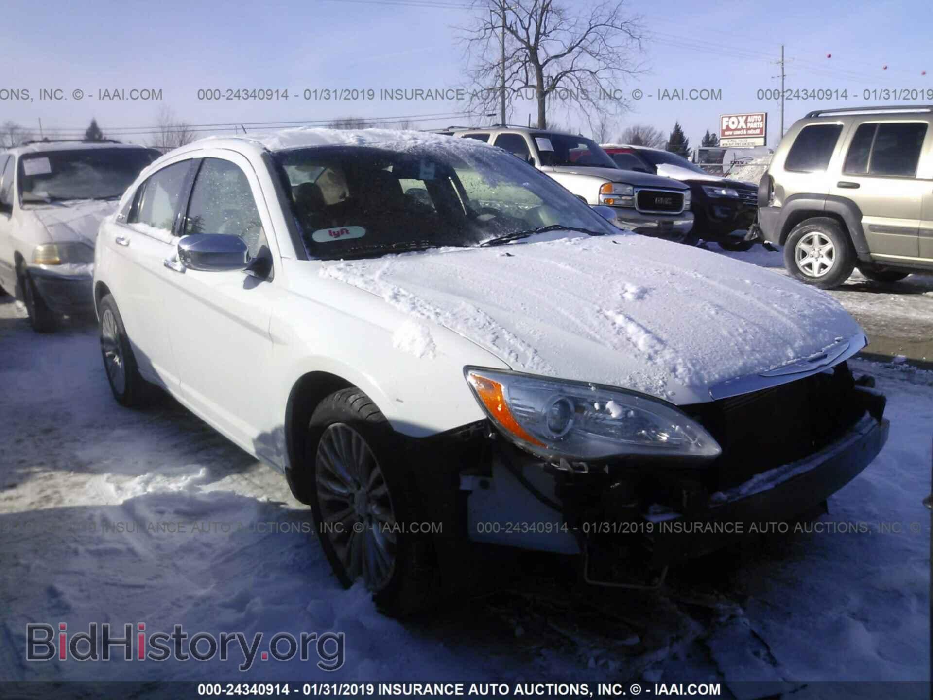 Фотография 1C3BC2FB7BN609780 - CHRYSLER 200 2011