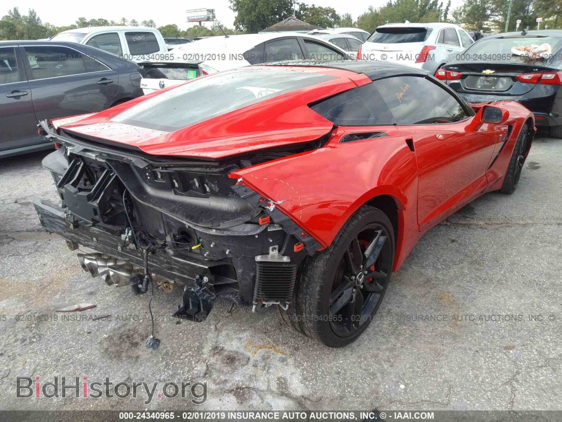 2014 CHEVROLET CORVETTE - VIN: 1G1YK2D70E5114602 - Фото 4