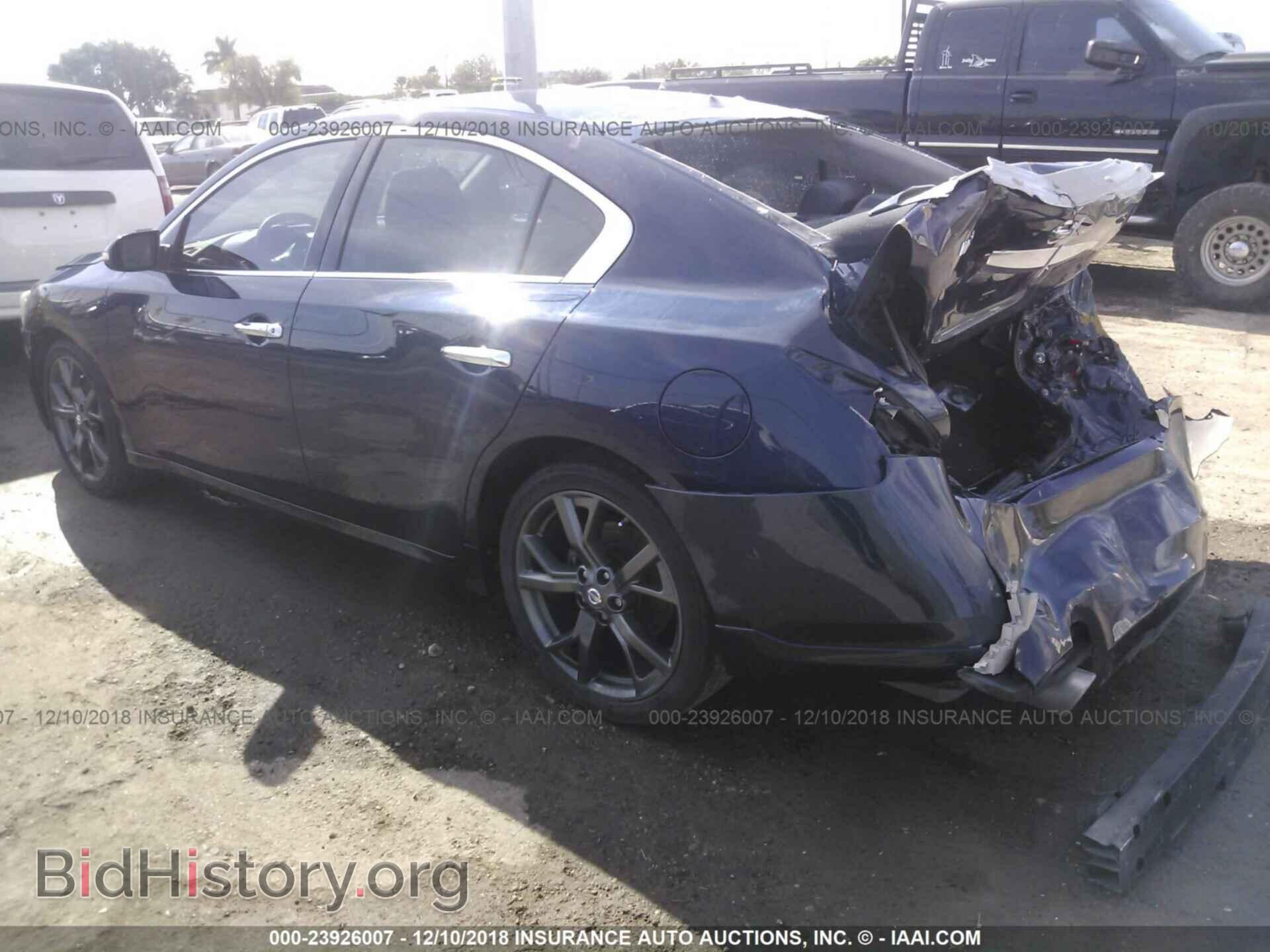 2014 NISSAN MAXIMA - VIN: 1N4AA5AP7EC498753 - Фото 3