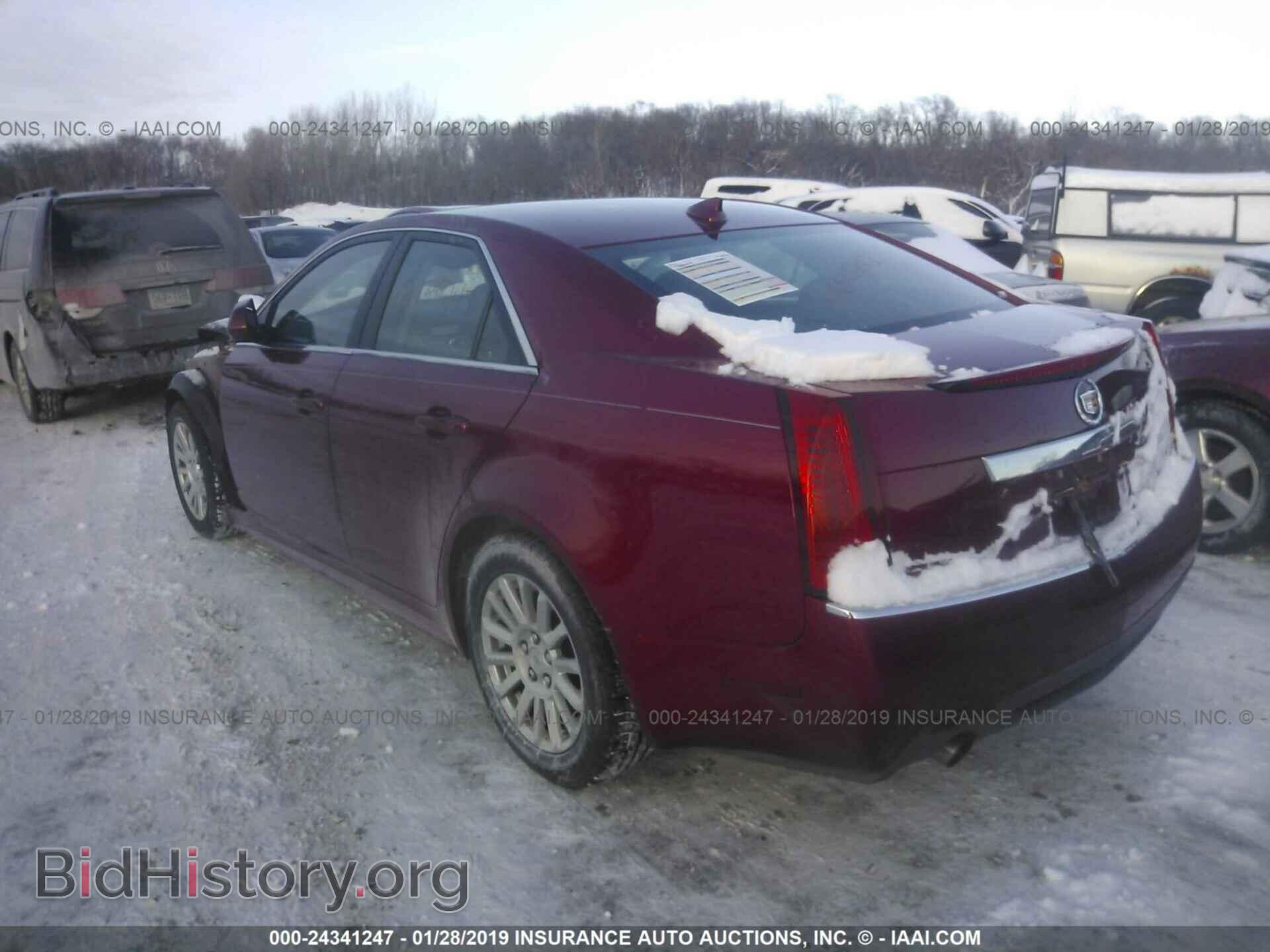 2012 CADILLAC CTS - VIN: 1G6DC5E50C0104425 - Фото 3