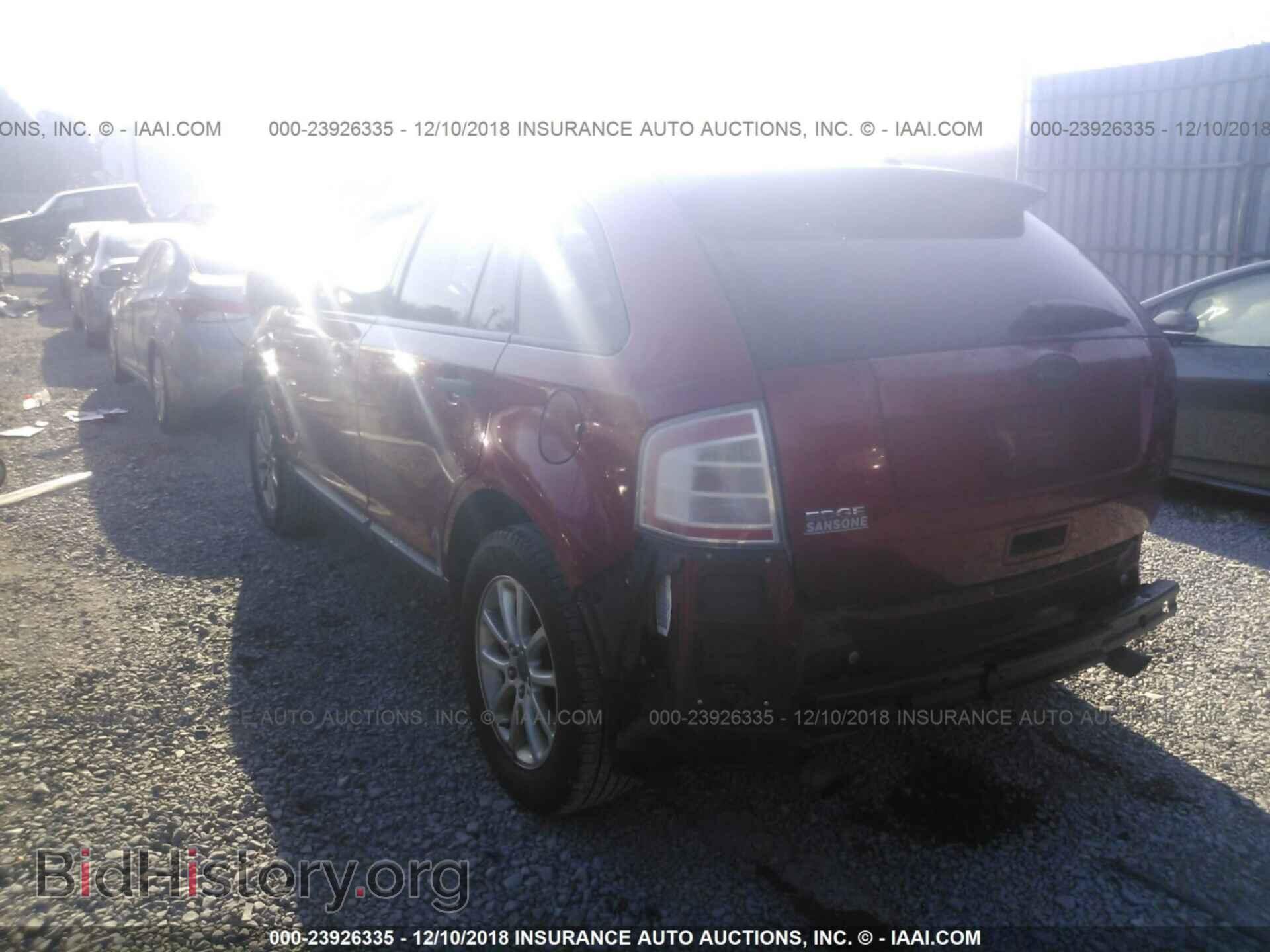 2008 FORD EDGE - VIN: 2FMDK36C68BA67173 - Фото 3