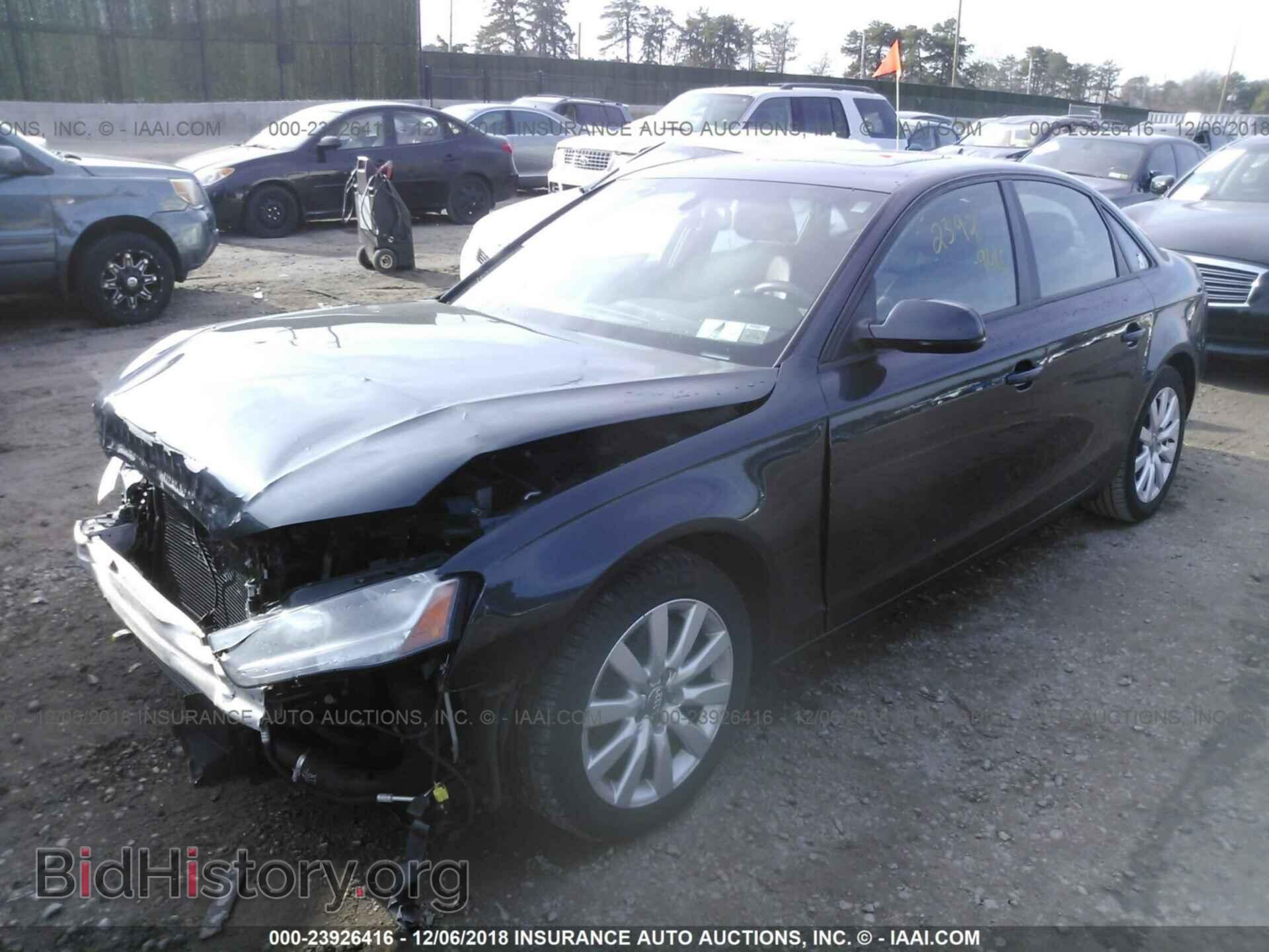 2014 AUDI A4 - VIN: WAUBFAFL0EN014969 - Фото 2