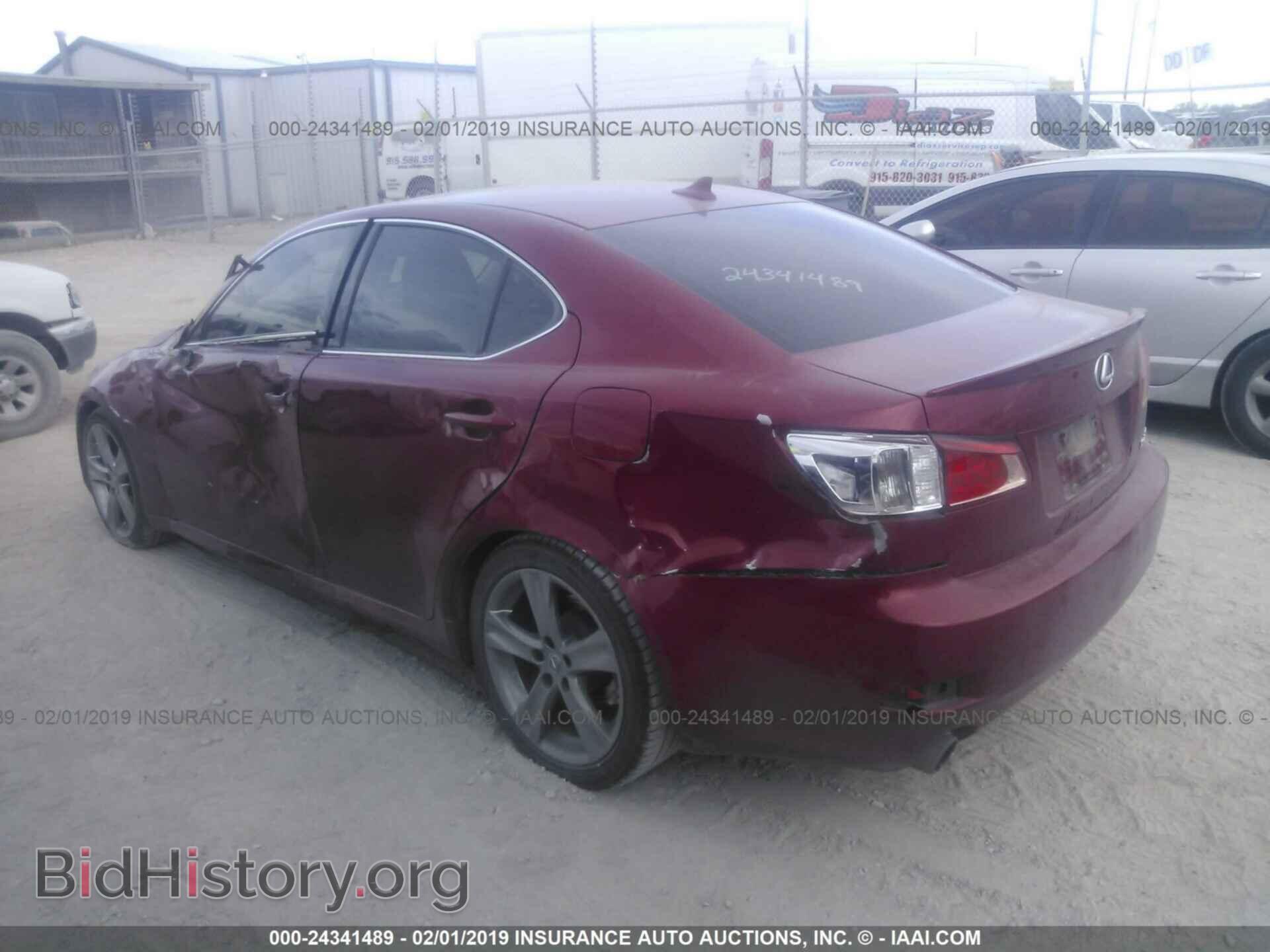2012 LEXUS IS - VIN: JTHBF5C21C5169645 - Фото 3