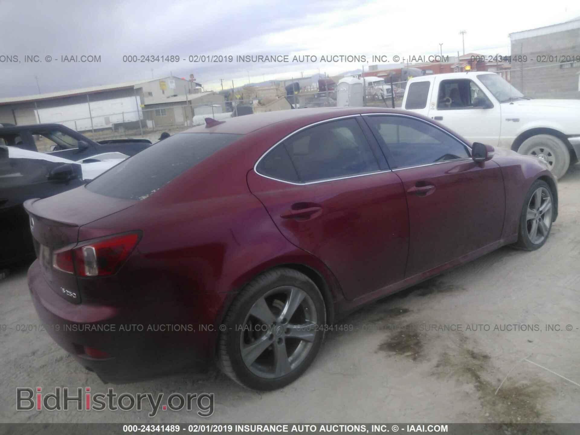 2012 LEXUS IS - VIN: JTHBF5C21C5169645 - Фото 4
