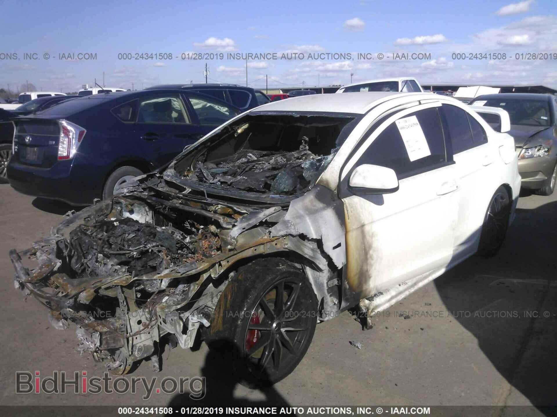 2014 MITSUBISHI LANCER - VIN: JA32W8FV9EU015412 - Фото 2