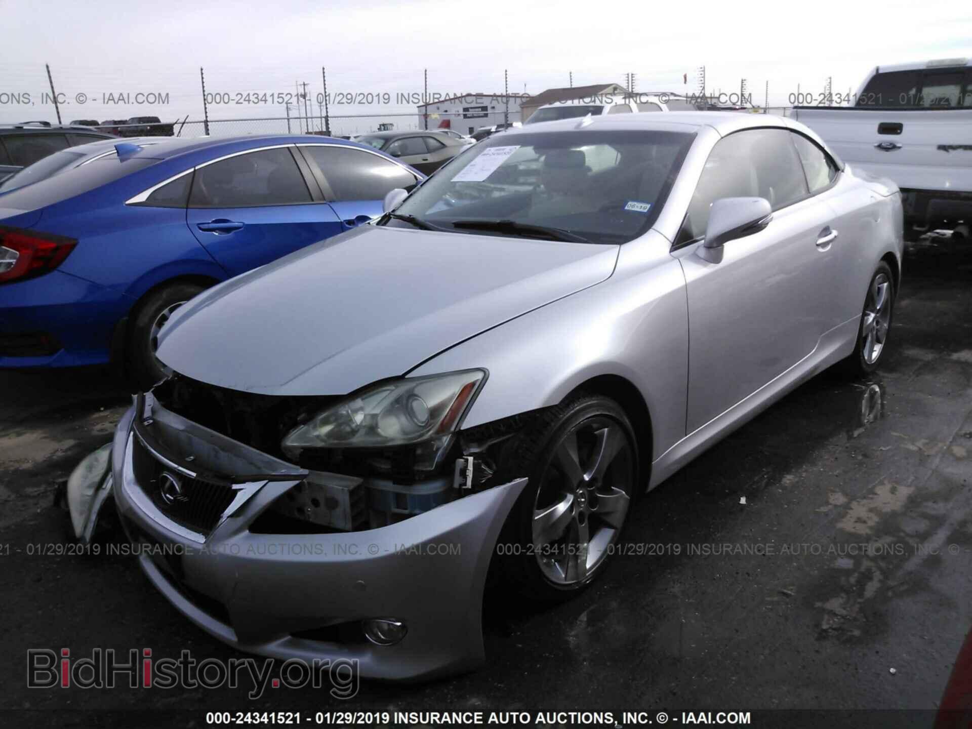 2010 LEXUS IS - VIN: JTHFF2C22A2512476 - Фото 2
