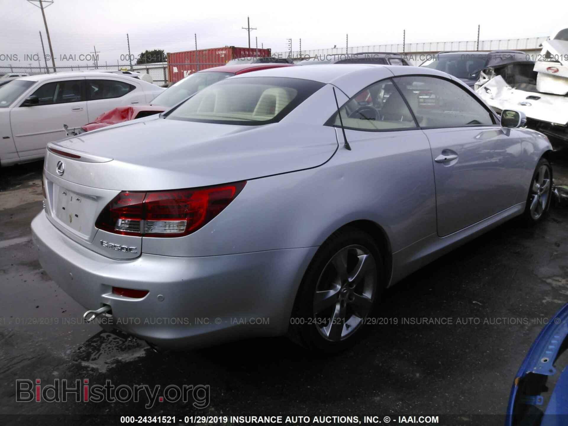 2010 LEXUS IS - VIN: JTHFF2C22A2512476 - Фото 4