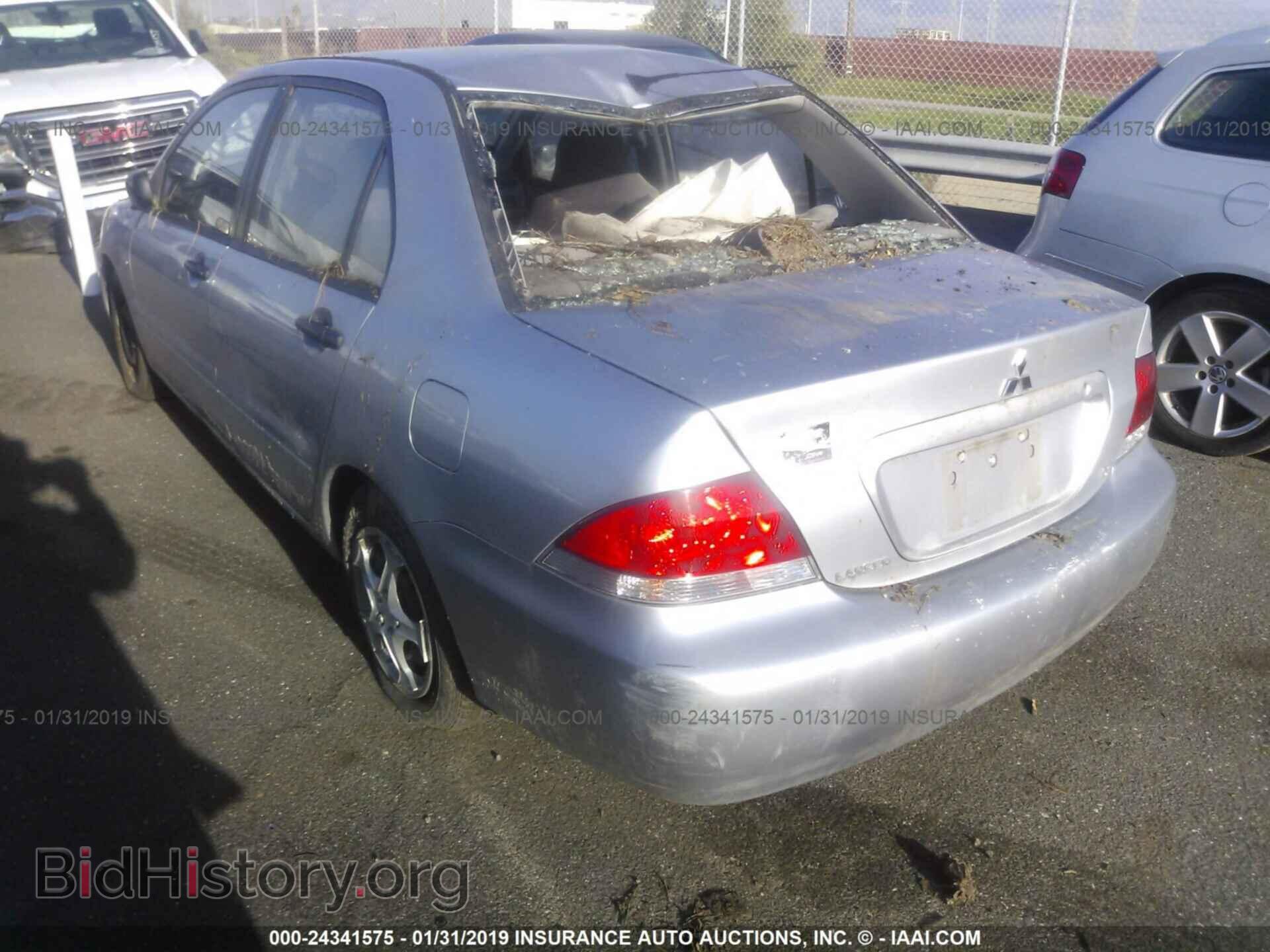 2005 MITSUBISHI LANCER - VIN: JA3AJ26E65U036502 - Фото 3