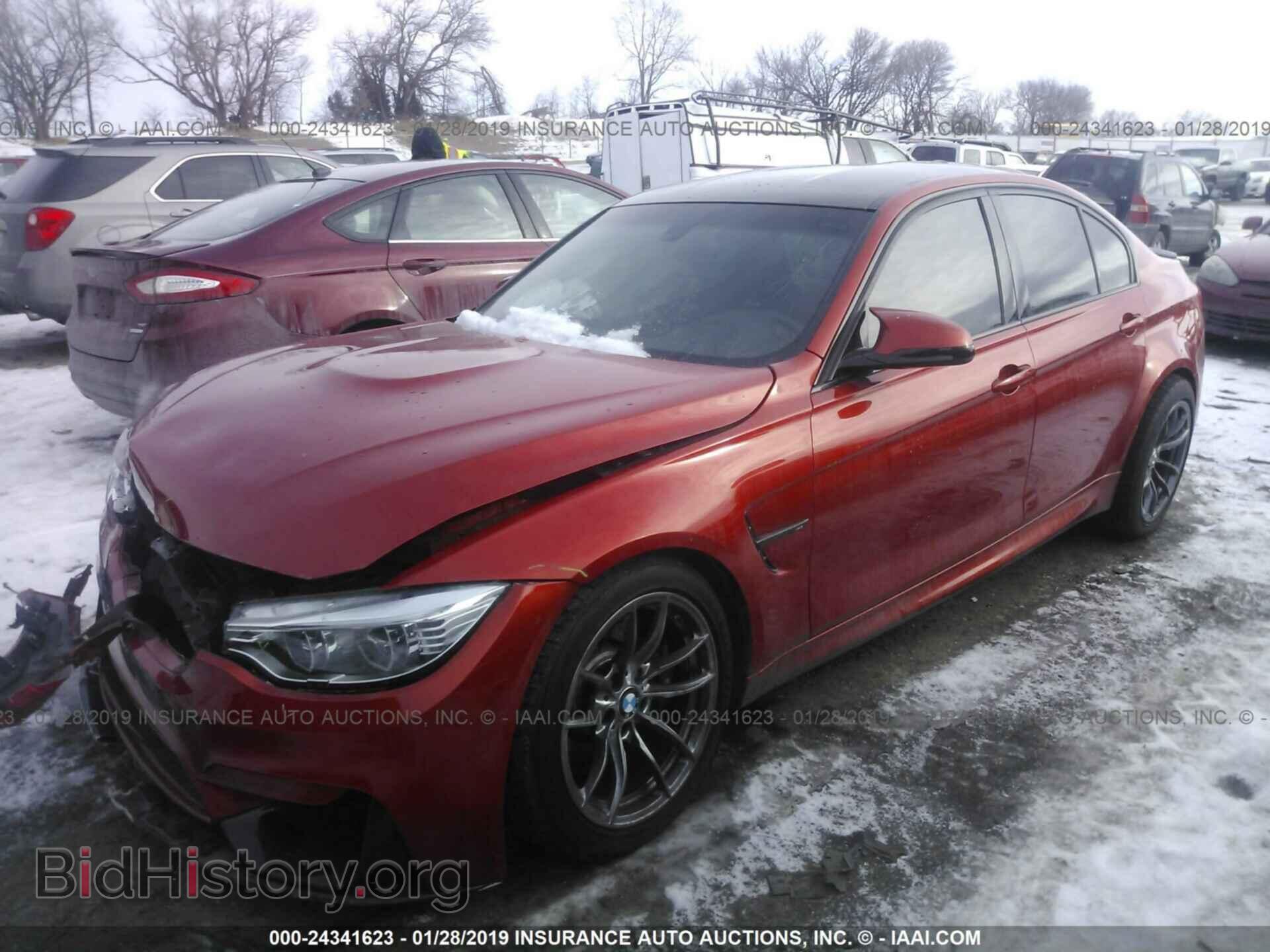 2015 BMW M3 - VIN: WBS3C9C58FP804068 - Фото 2