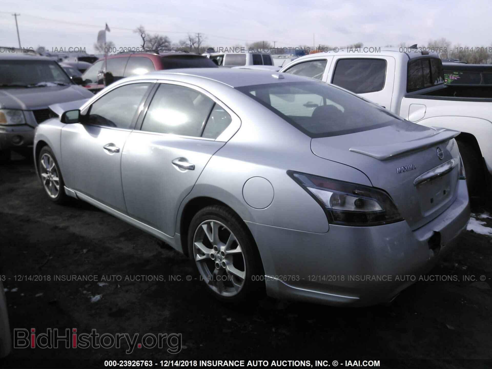 2012 NISSAN MAXIMA - VIN: 1N4AA5APXCC856229 - Фото 3