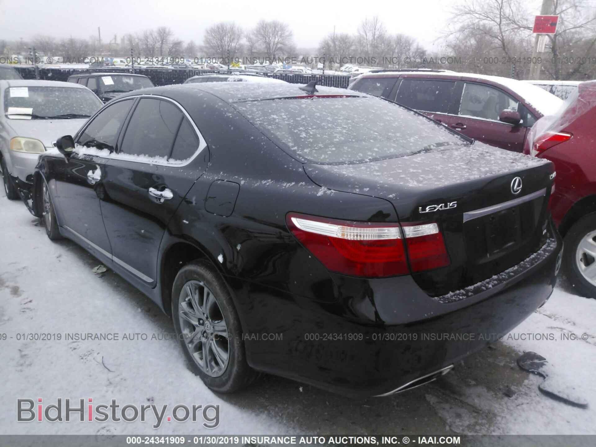 2009 LEXUS LS - VIN: JTHCL46F095000585 - Фото 3