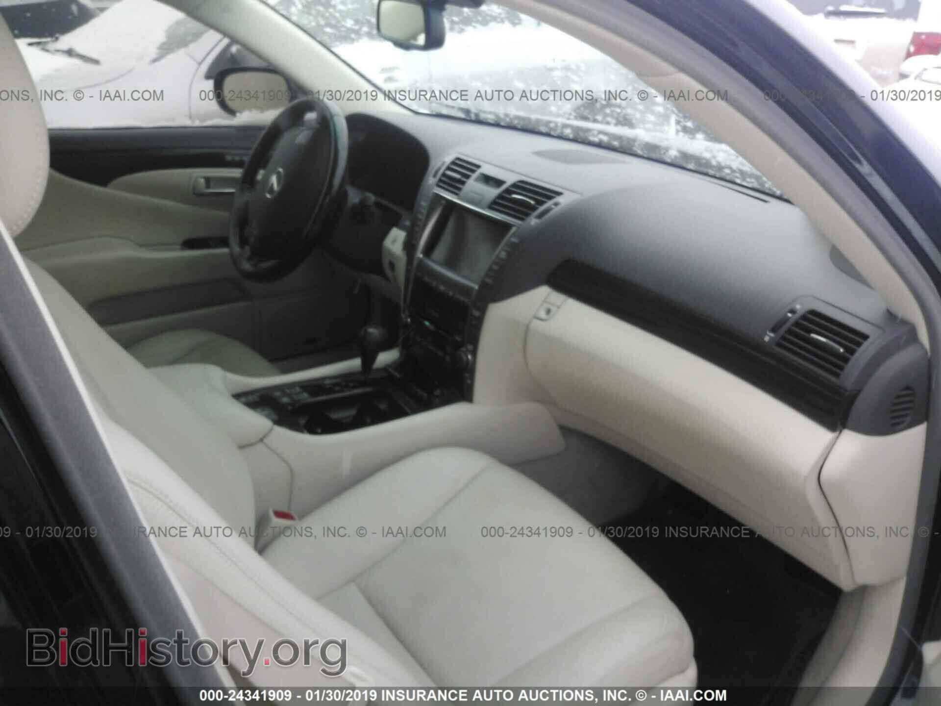 2009 LEXUS LS - VIN: JTHCL46F095000585 - Фото 5