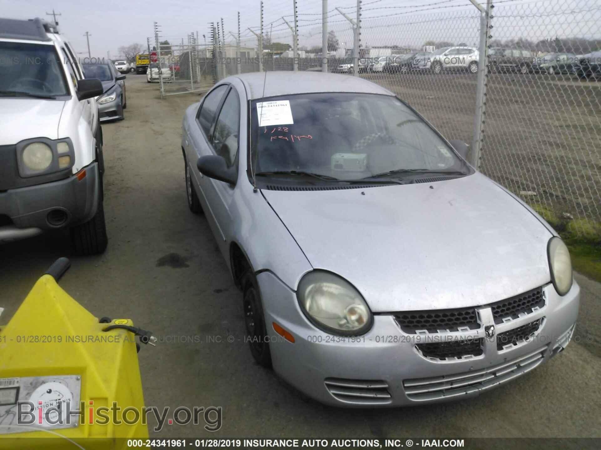 Фотография 1B3ES56C14D640913 - DODGE NEON 2004