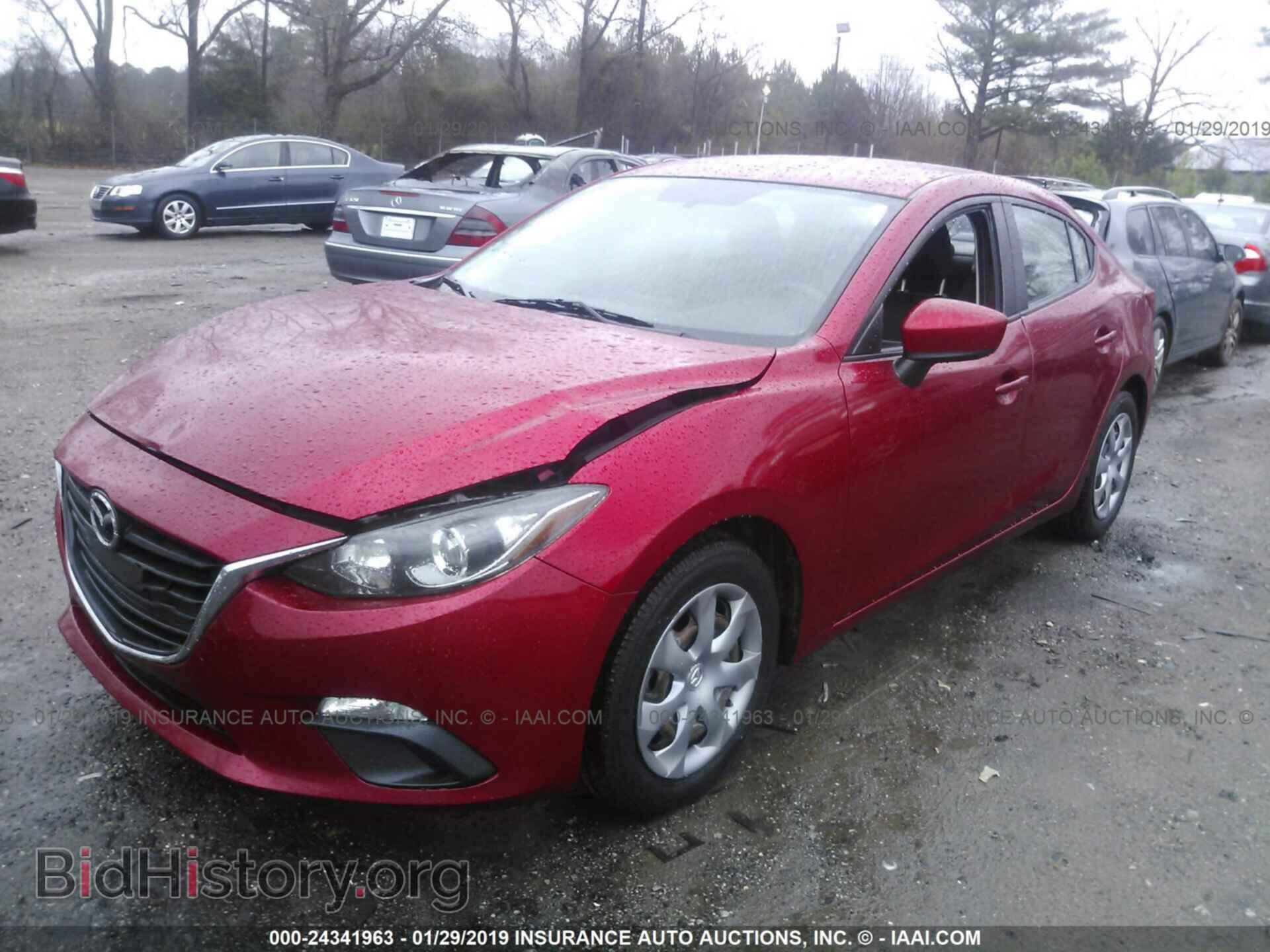 2014 MAZDA 3 - VIN: JM1BM1U71E1124497 - Фото 2
