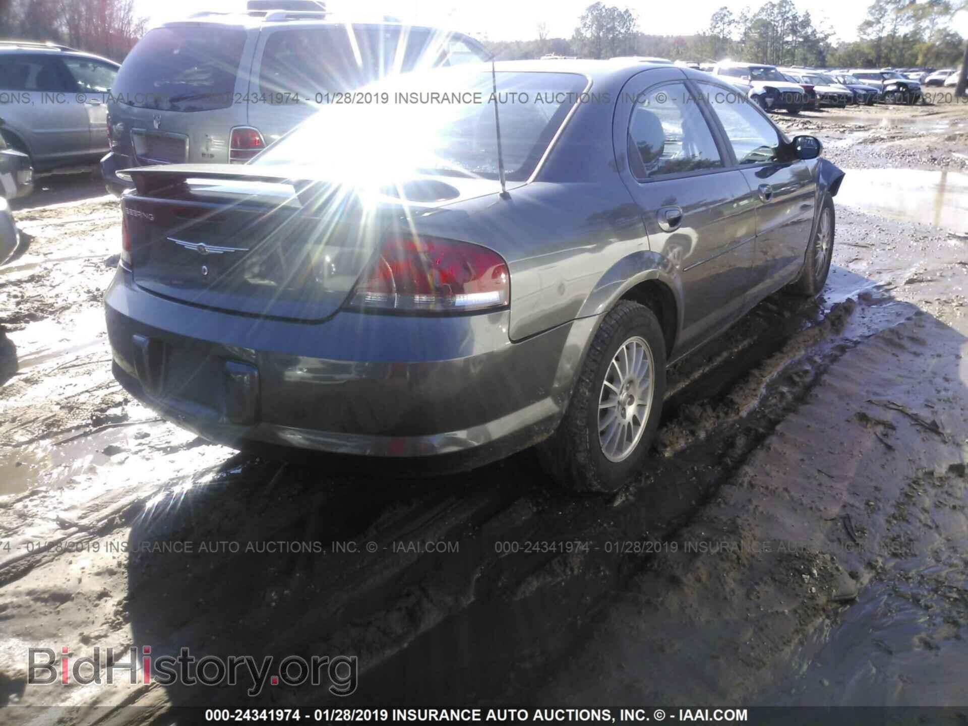 2004 CHRYSLER SEBRING - VIN: 1C3EL46X44N401024 - Фото 4