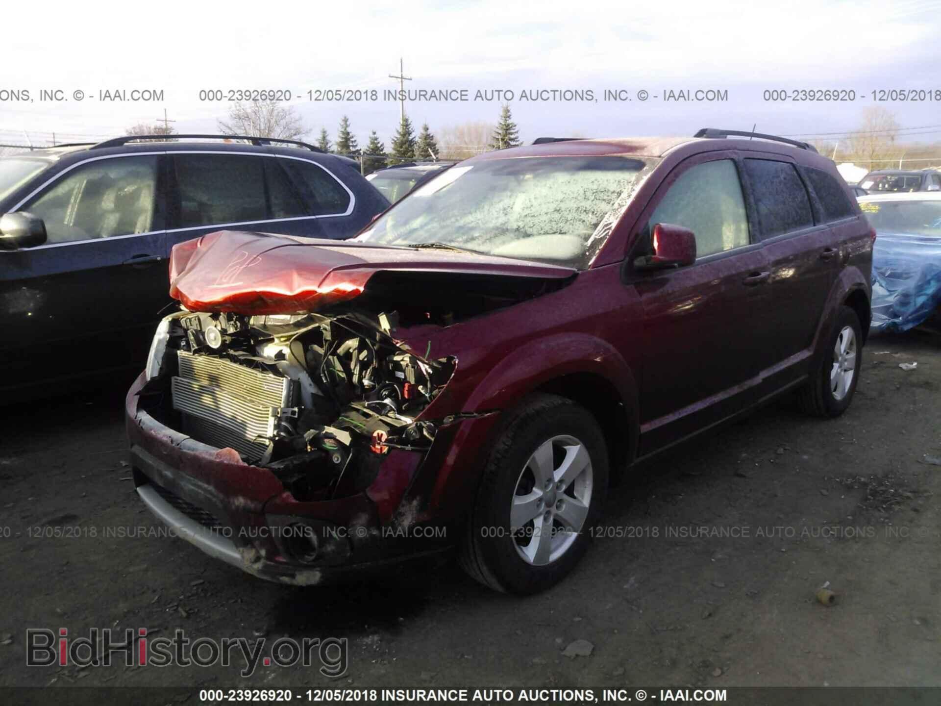 2011 DODGE JOURNEY - VIN: 3D4PG1FG4BT544370 - Фото 2