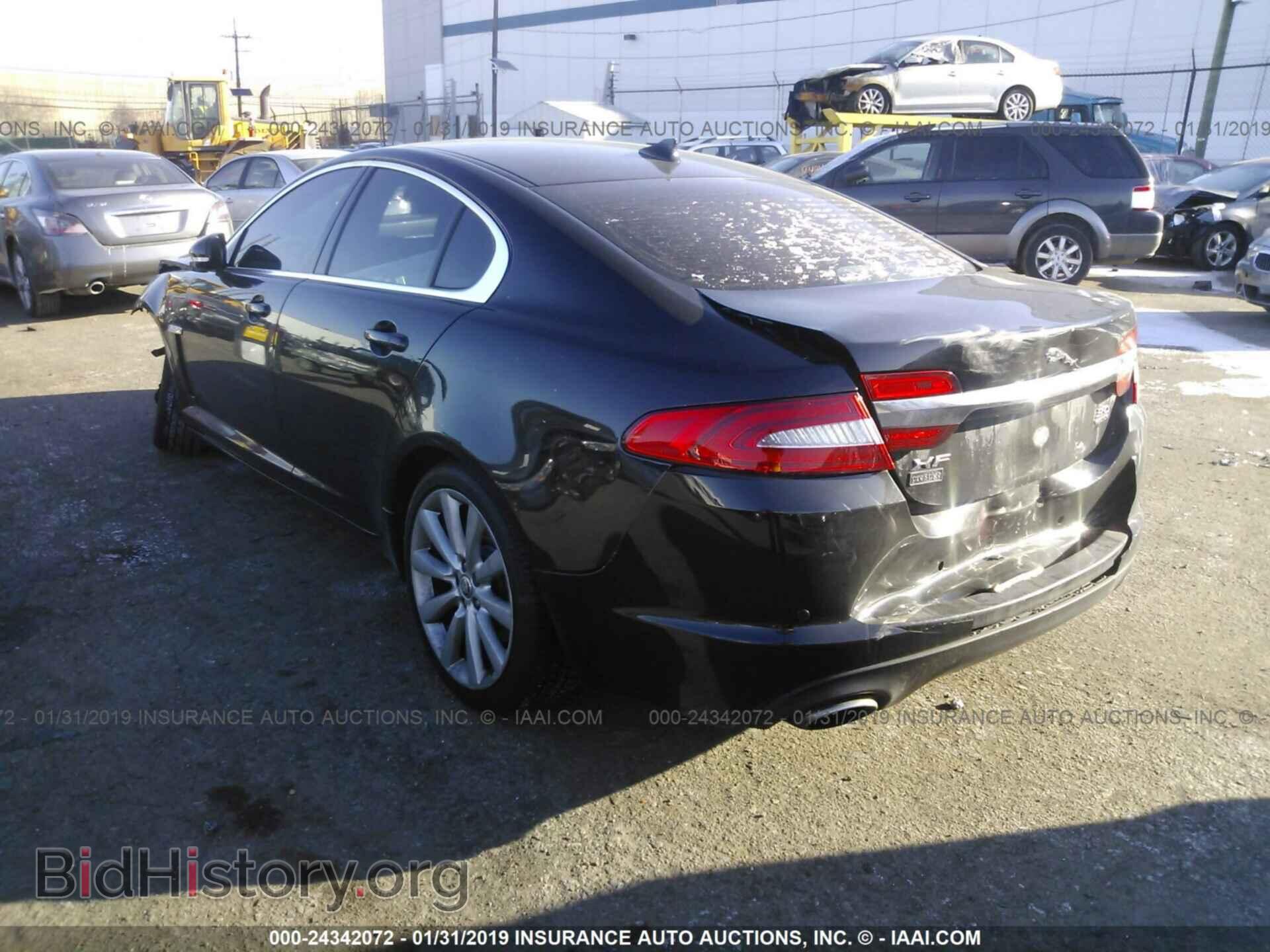 2013 JAGUAR XF - VIN: SAJWJ0EF5D8S87977 - Фото 3