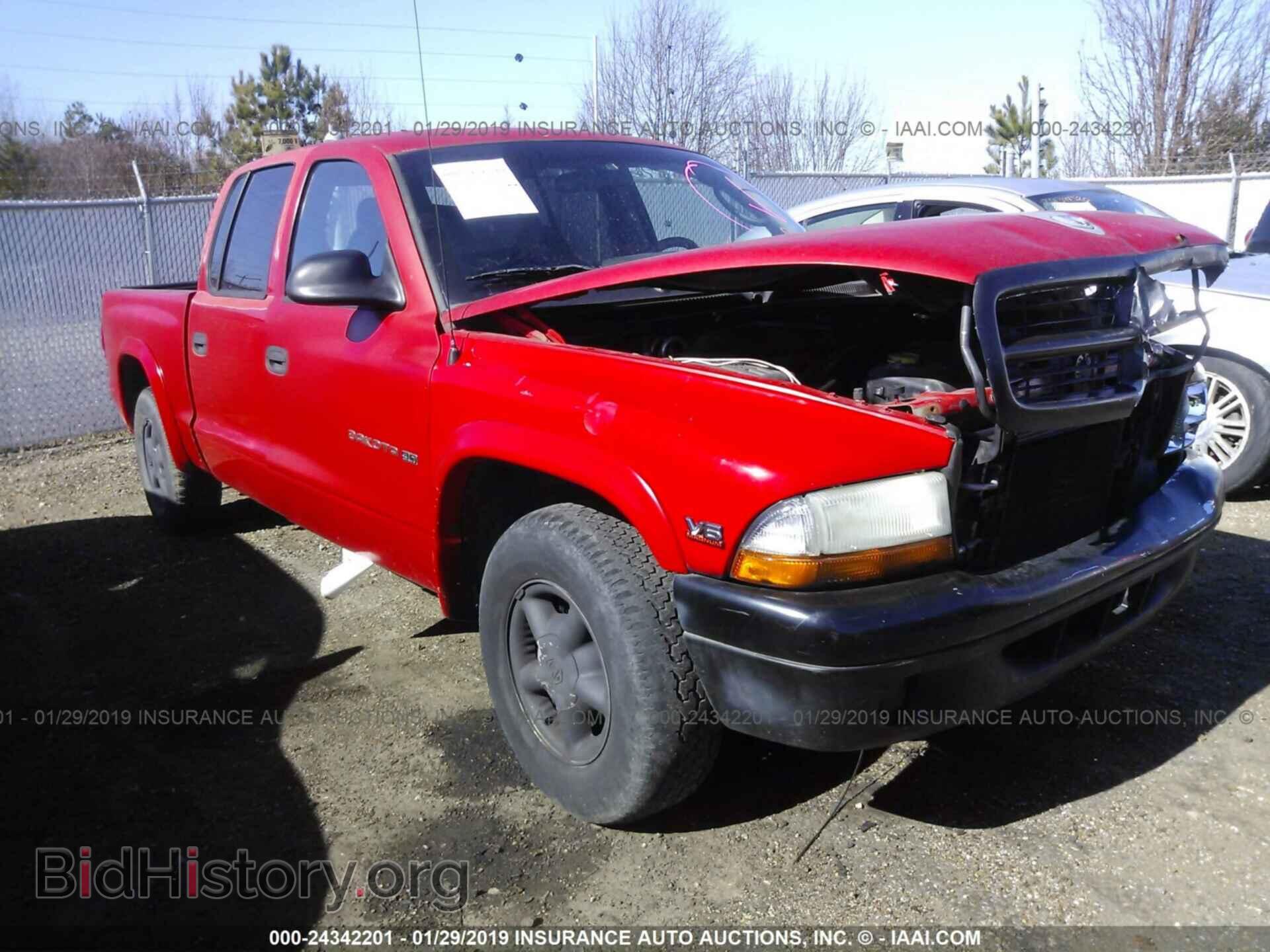 Photo 1B7GL2AX2YS742509 - DODGE DAKOTA 2000