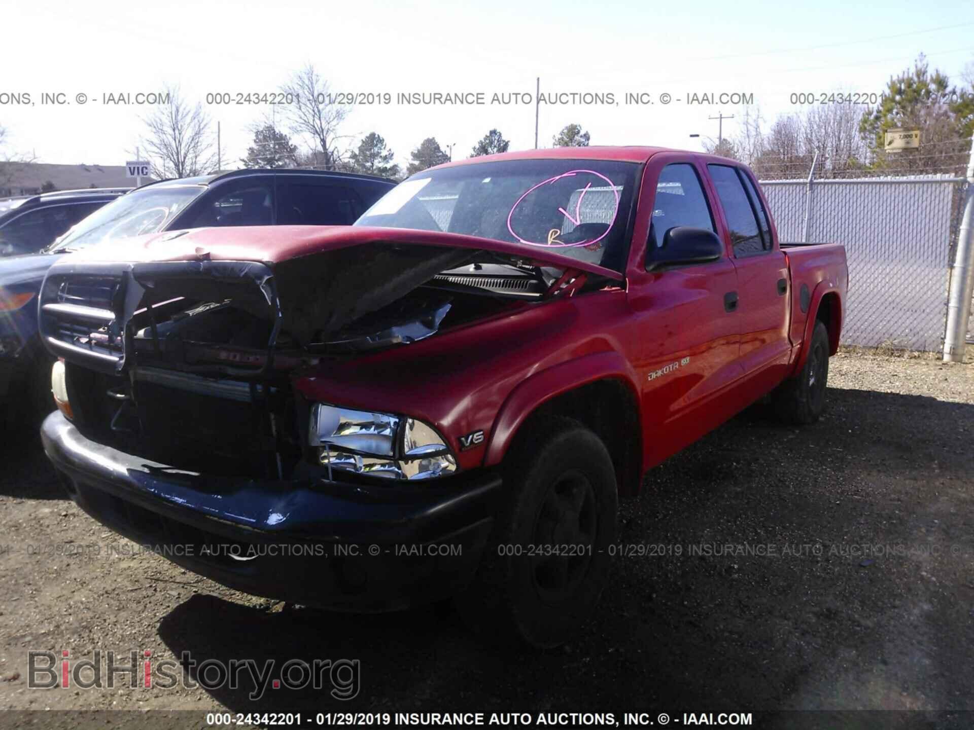 2000 DODGE DAKOTA - VIN: 1B7GL2AX2YS742509 - Photo 2