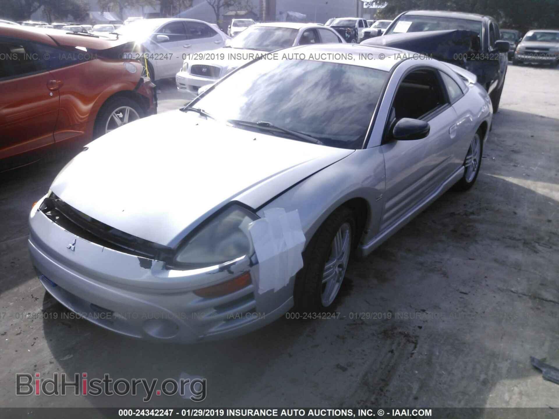 2003 MITSUBISHI ECLIPSE - VIN: 4A3AC84H63E012636 - Фото 2