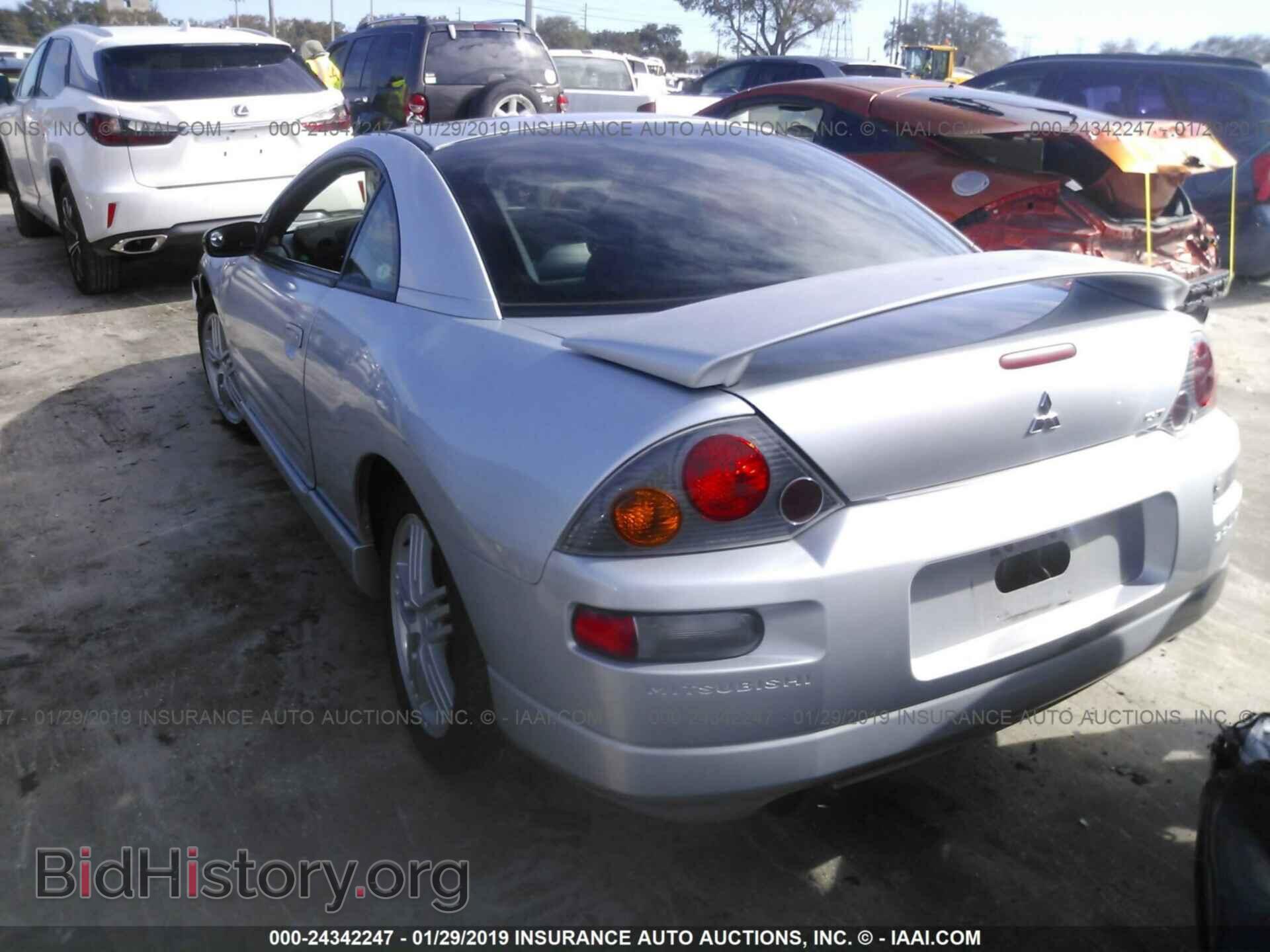 2003 MITSUBISHI ECLIPSE - VIN: 4A3AC84H63E012636 - Фото 3