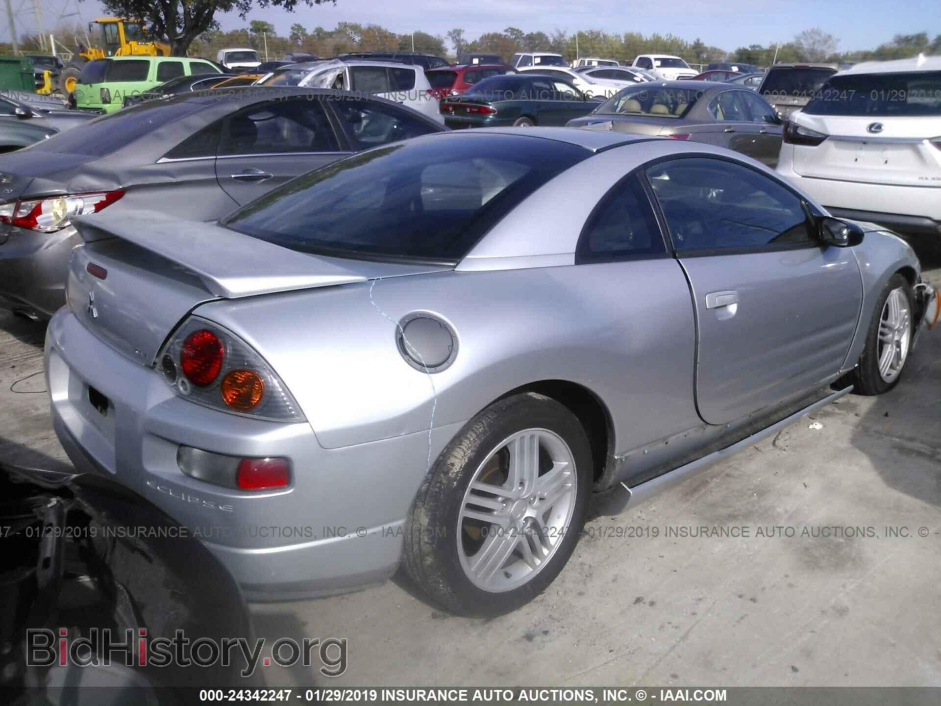 2003 MITSUBISHI ECLIPSE - VIN: 4A3AC84H63E012636 - Фото 4