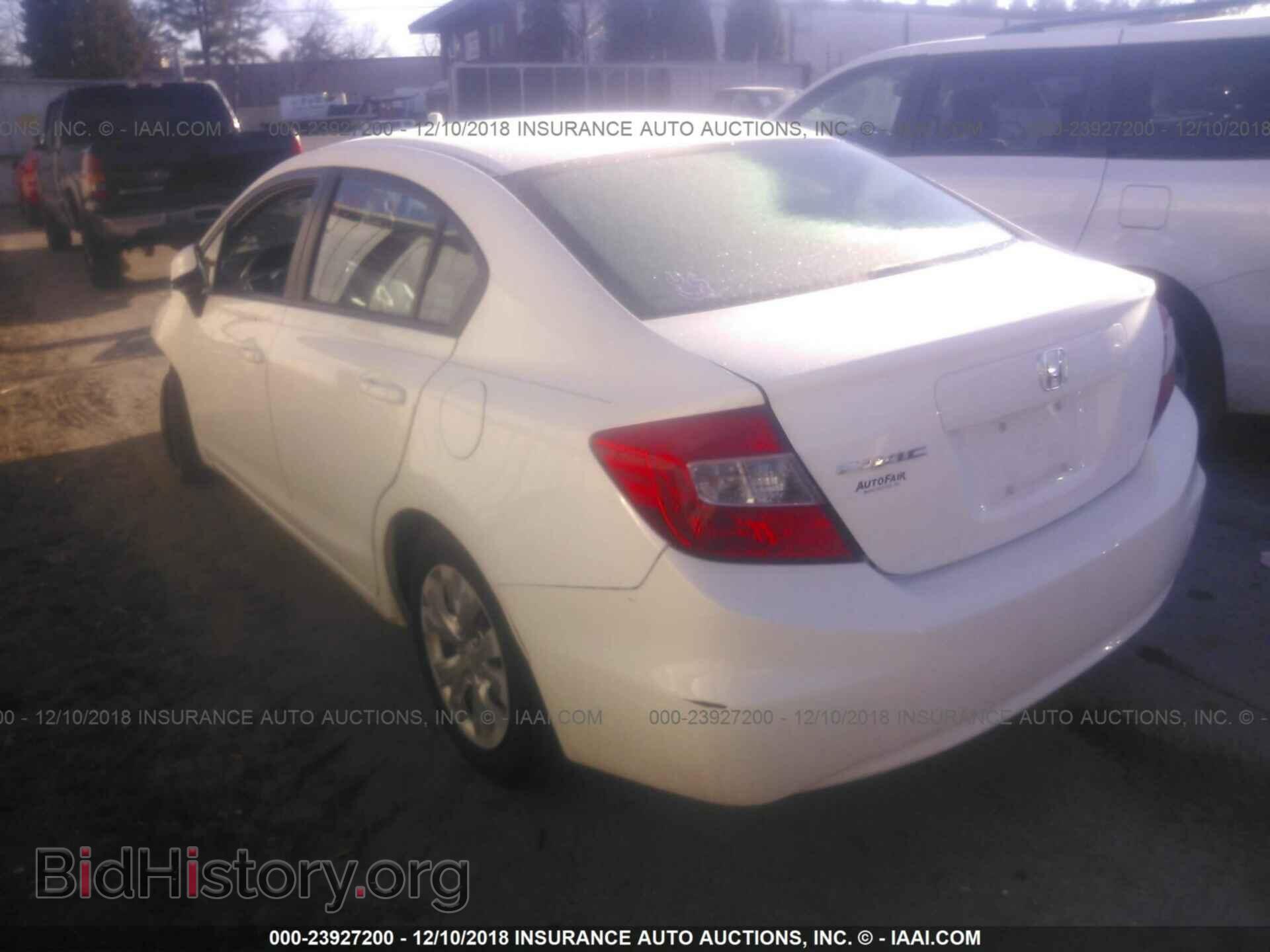 2012 HONDA CIVIC - VIN: 19XFB2F54CE043027 - Фото 3