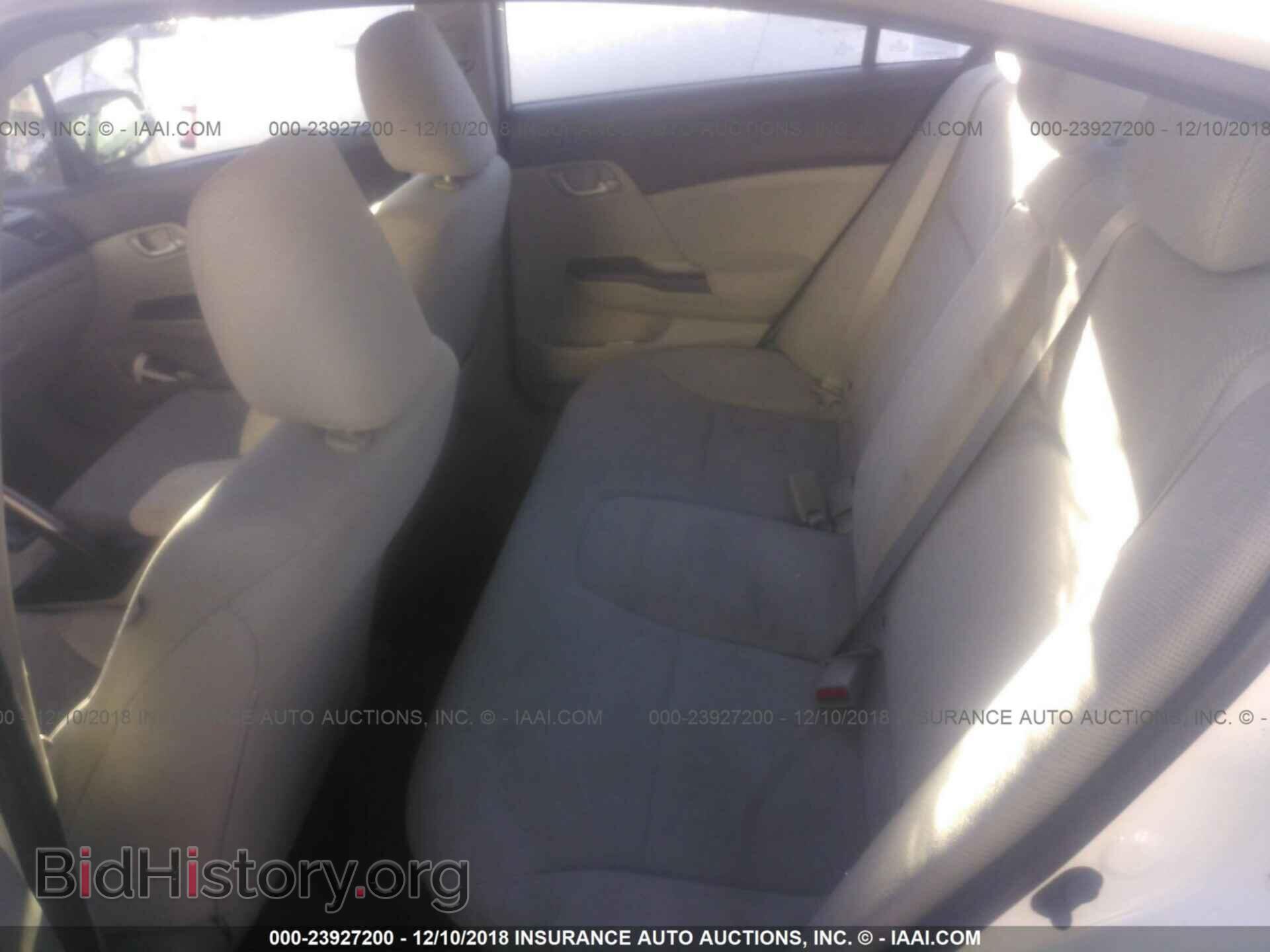 2012 HONDA CIVIC - VIN: 19XFB2F54CE043027 - Фото 8