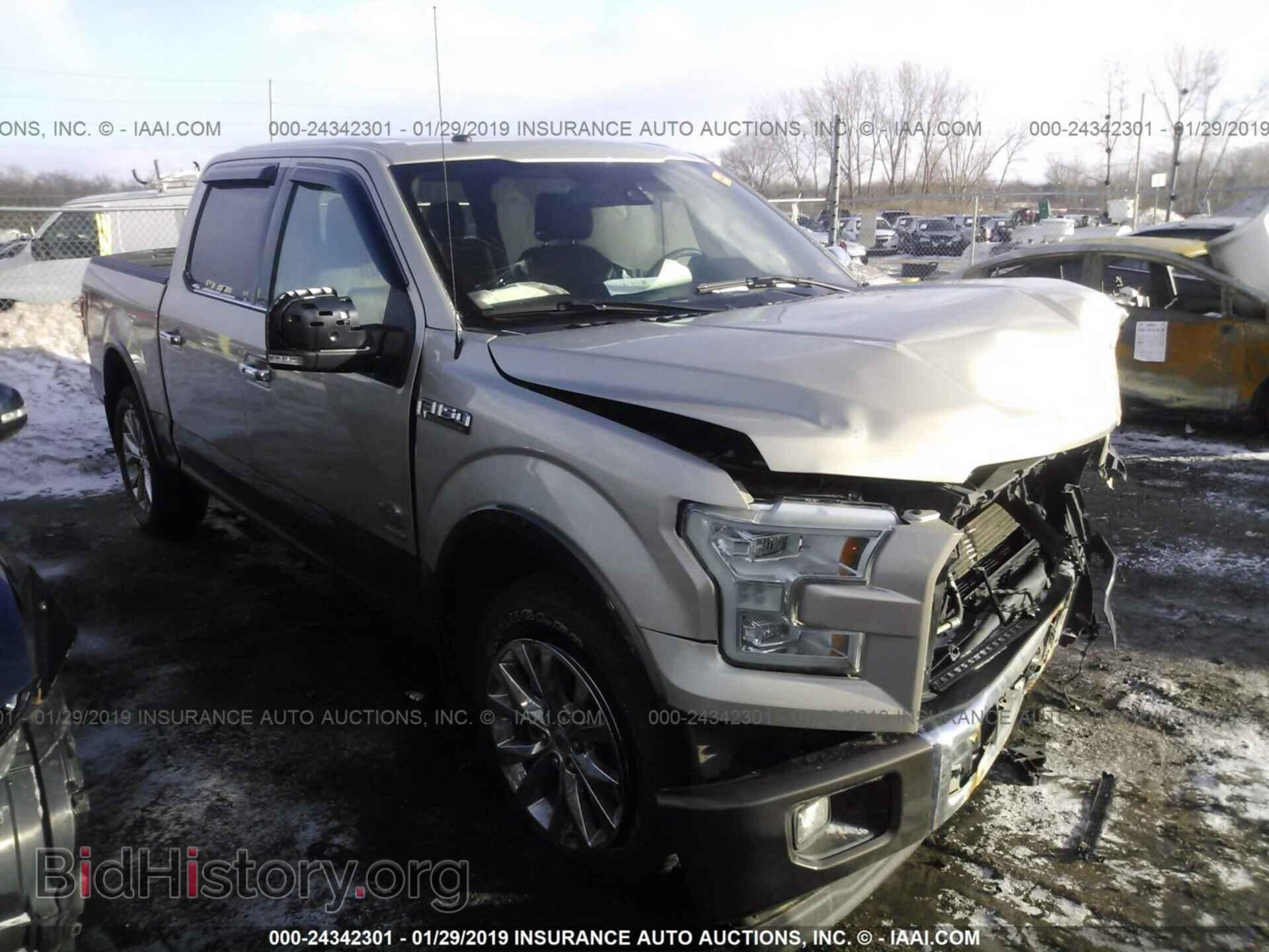 Фотография 1FTEW1EG2HFC01116 - FORD F150 2017