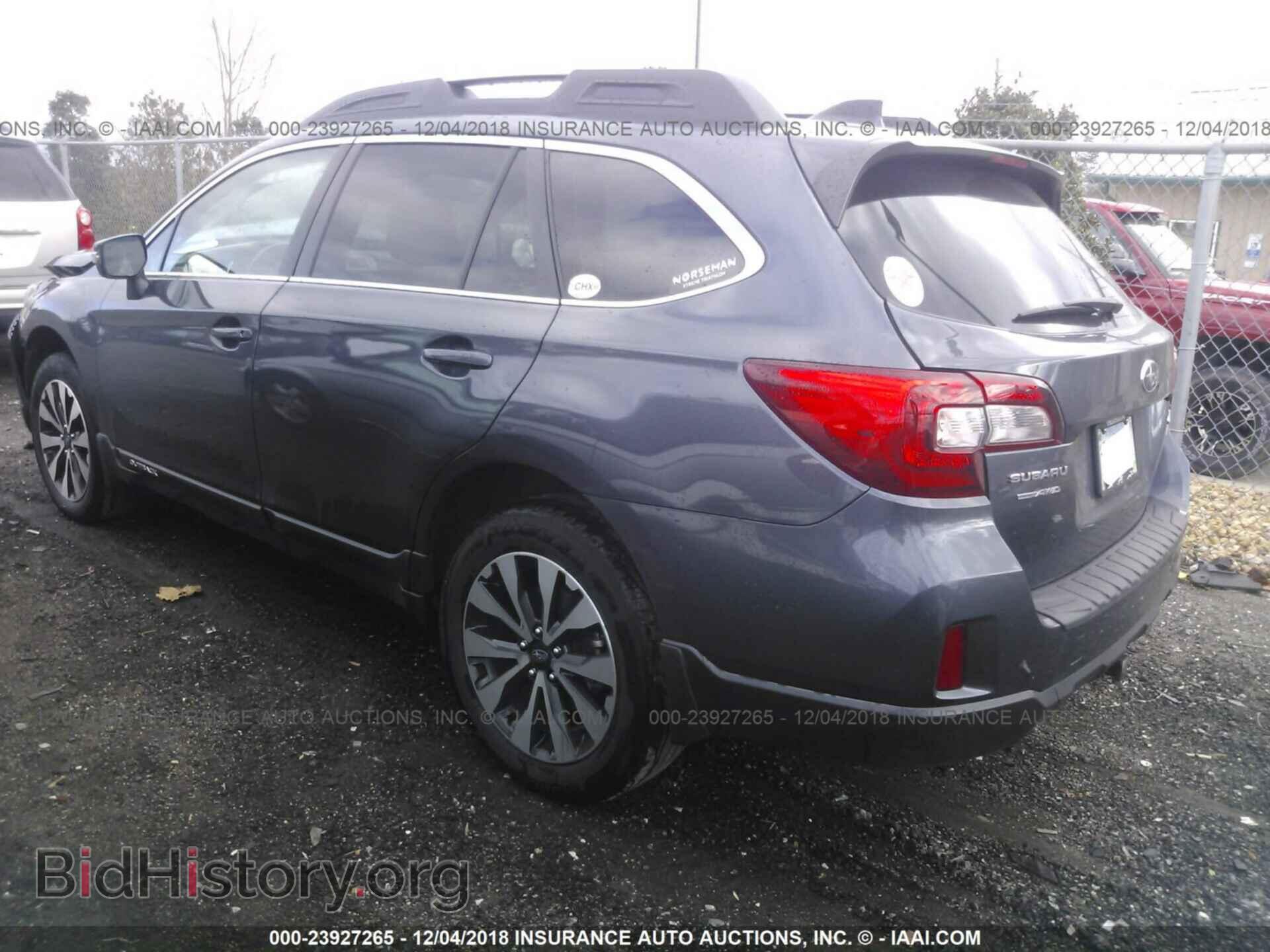 2016 SUBARU OUTBACK - VIN: 4S4BSANC0G3244909 - Фото 3
