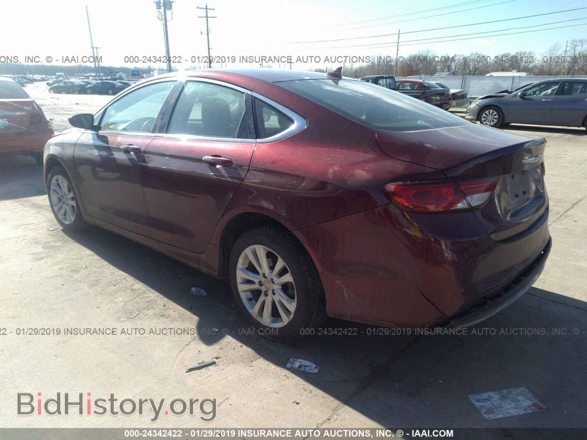 2016 CHRYSLER 200 - VIN: 1C3CCCAB8GN123505 - Photo 3