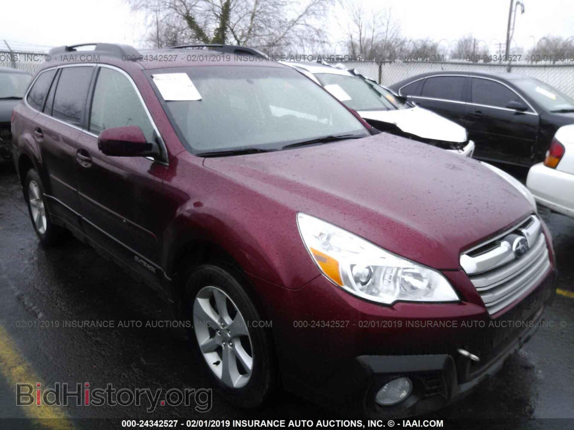 Фотография 4S4BRBDC6E3221487 - SUBARU OUTBACK 2014