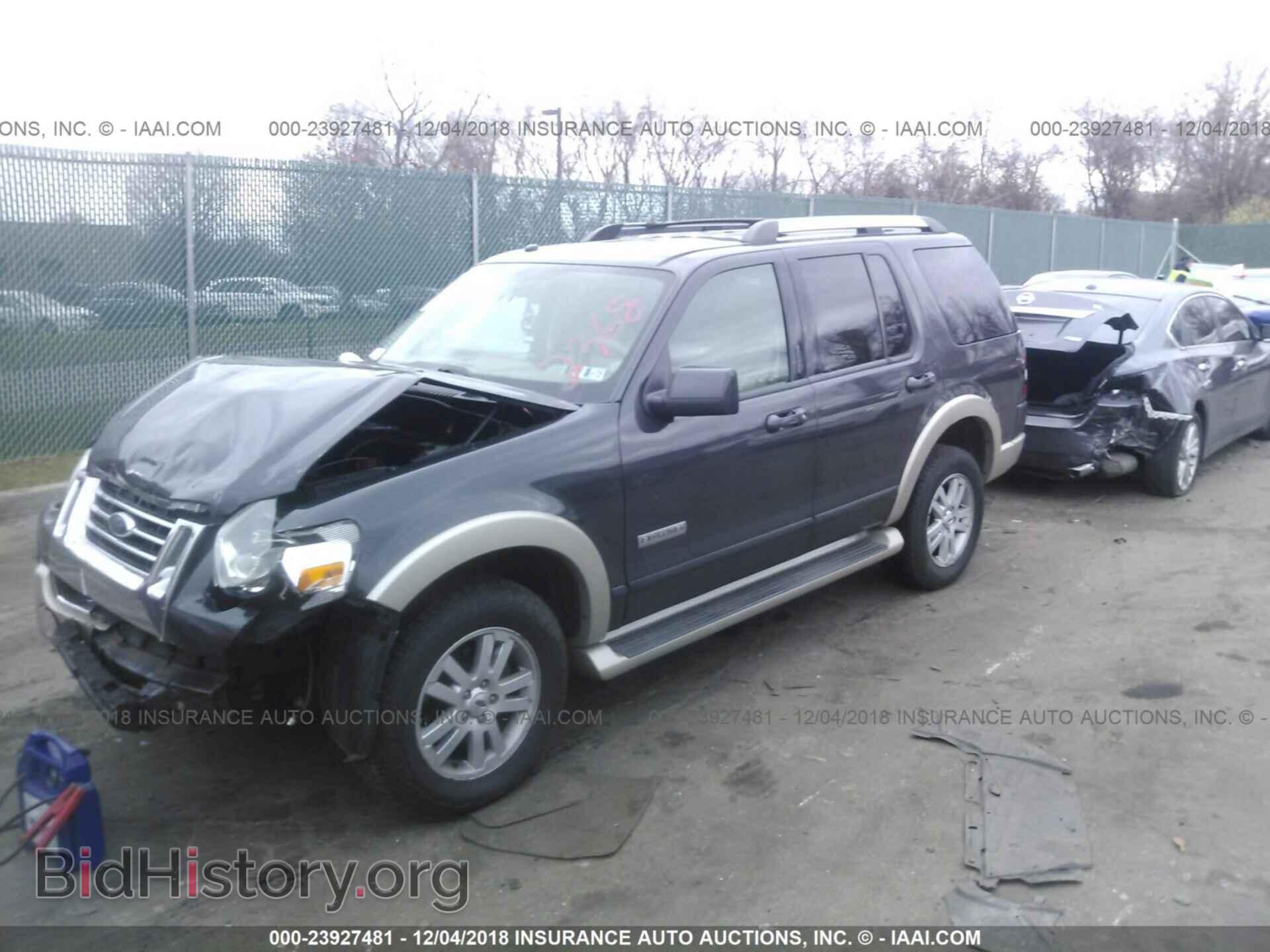 2007 FORD EXPLORER - VIN: 1FMEU74E27UA68744 - Фото 2