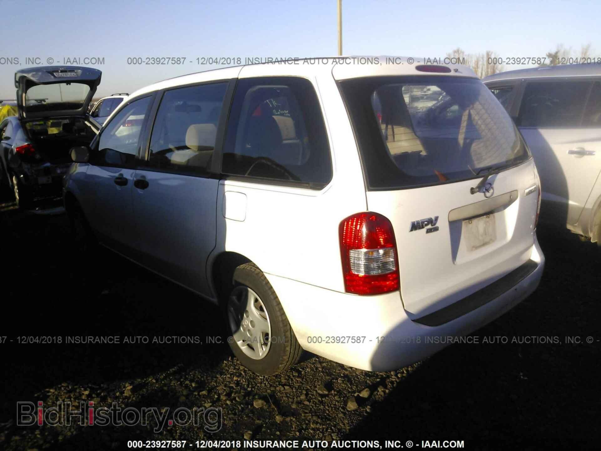 2001 MAZDA MPV - VIN: JM3LW28G010165614 - Фото 3