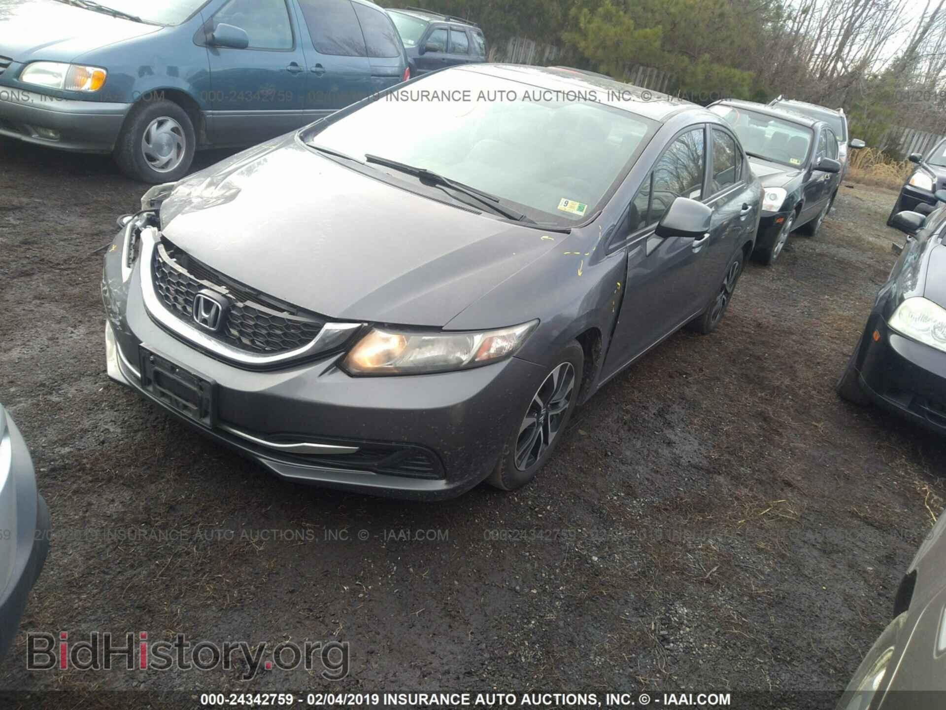 2013 HONDA CIVIC - VIN: 2HGFB2F87DH535357 - Фото 2